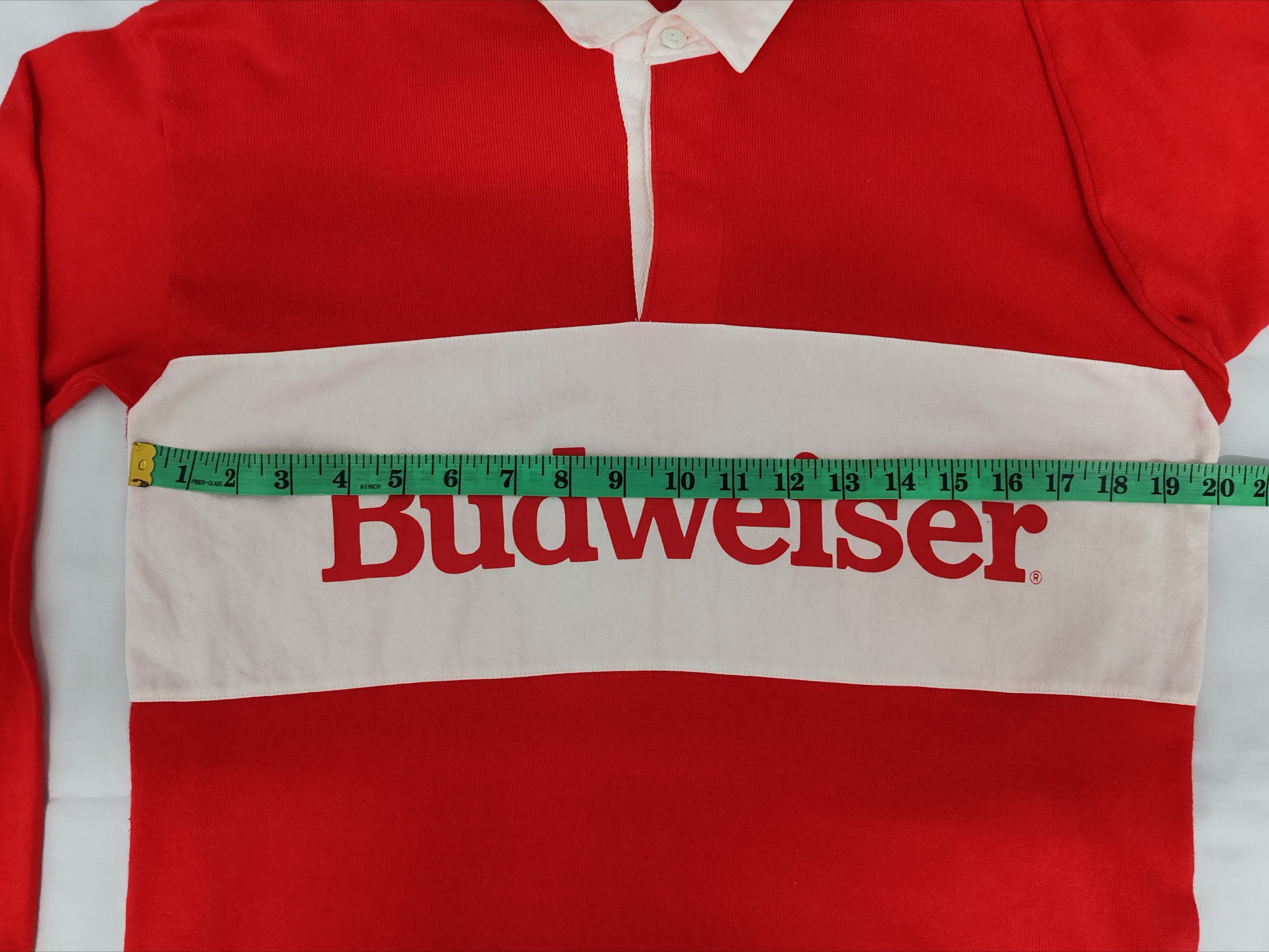 Budweiser Vintage Budweiser Rugby Polo Long Sleeve Canterbury Rare Size US M / EU 48-50 / 2 - 6 Thumbnail