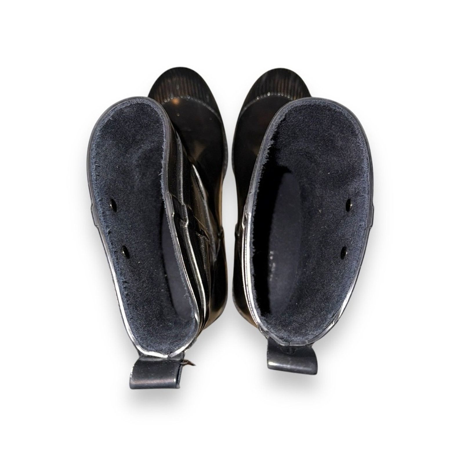 Coach Coach Lester Black Buckle Strap Rubber Short Rain Booties 5B Size US 5 / IT 35 - 8 Thumbnail