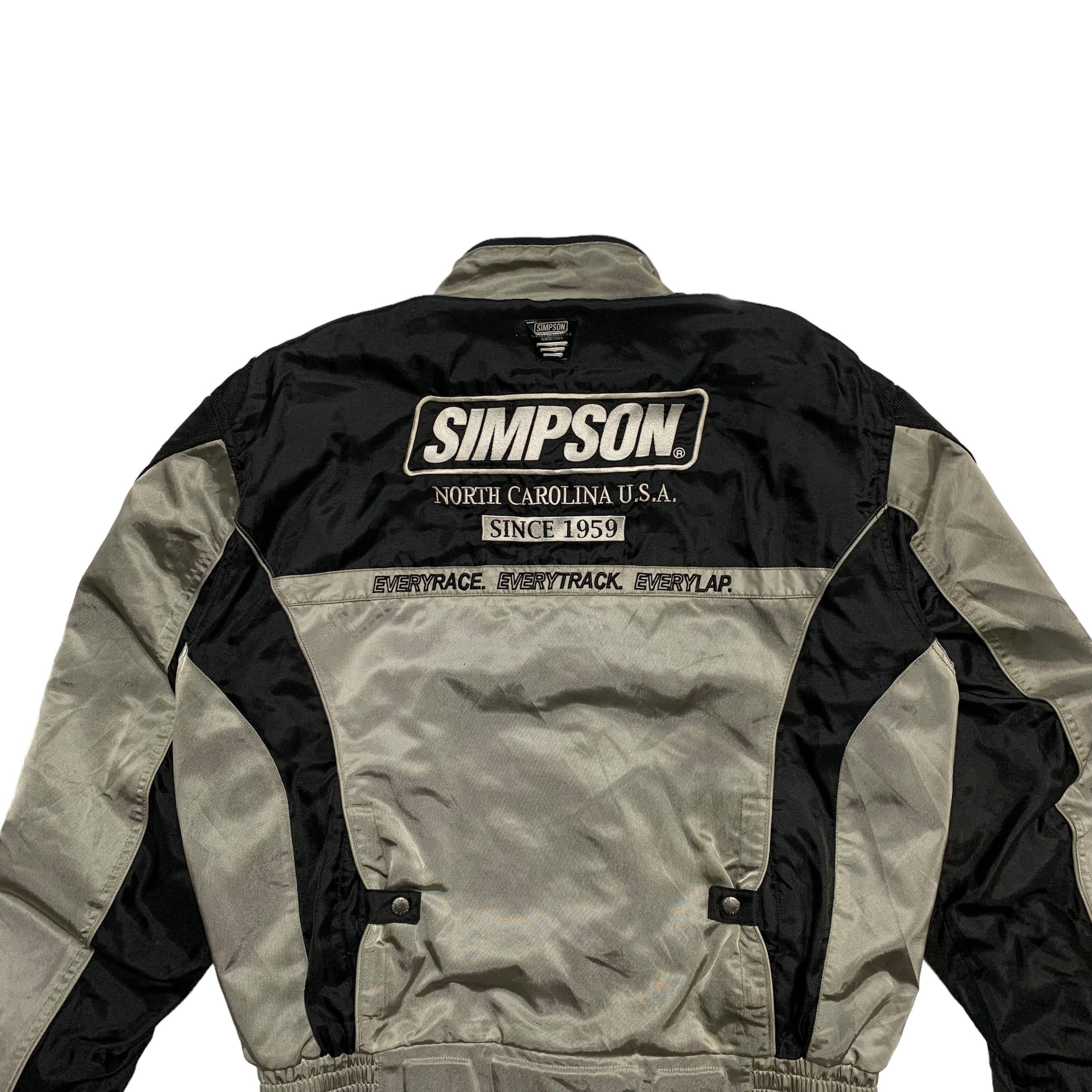 Sports Specialties Simpson Big Logo Motorcycle Riding Jacket Size US XL / EU 56 / 4 - 9 Thumbnail