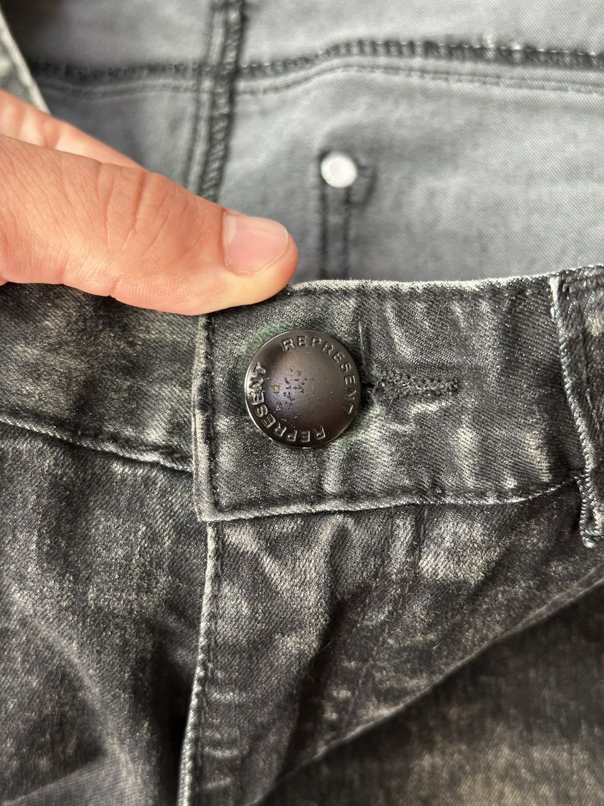 Represent Clo. BIKER JEANS REPRESENT 30 Style Amiri Chrome Size US 30 / EU 46 - 8 Thumbnail
