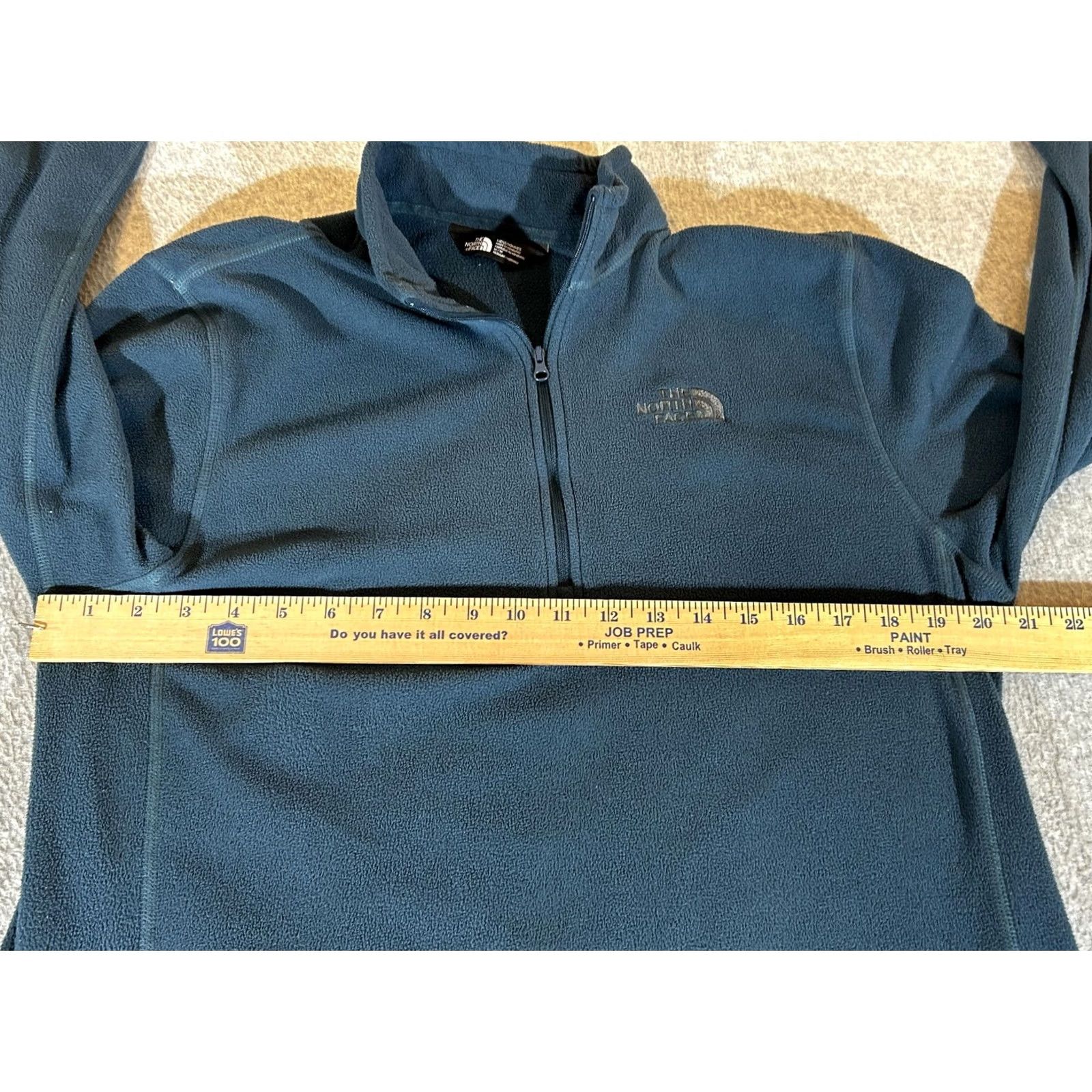 The North Face The North Face Pullover Mens M Blue 1/4 Zip Fleece Sweater Hiking Outdoor Size US M / EU 48-50 / 2 - 3 Thumbnail
