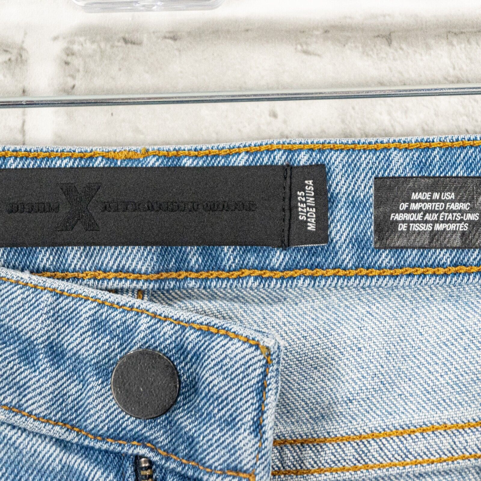 Alexander Wang DENIM x Alexander Wang skinny Jeans Light indigo Fade 25 Size 25" / US 0 / IT 36 - 6 Thumbnail