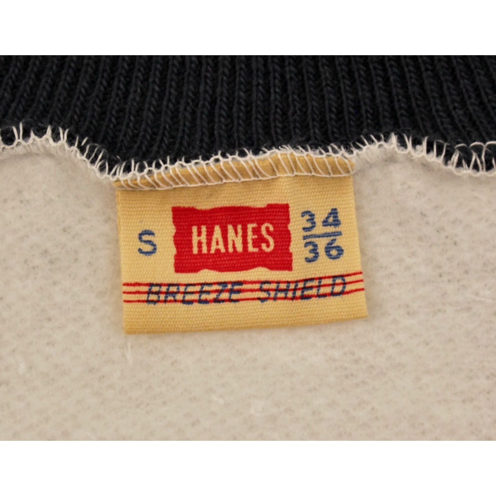 Hanes VTG Hanes 1960s White Navy Short Sleeve Sweatshirt TShirt Sz S / 60s NOS Shirt Mens Size US S / EU 44-46 / 1 - 4 Thumbnail