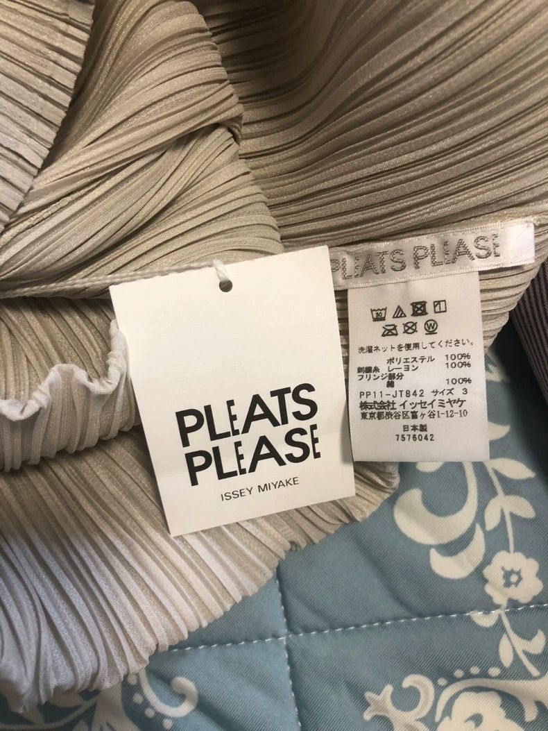 Issey Miyake issey miyake size:3 Pleated sleeveless fringed patchwork t Size US XXS / EU 40 - 2 Thumbnail