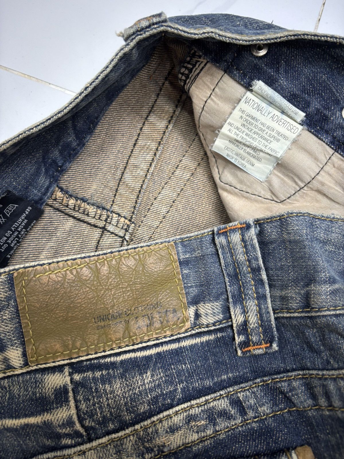 Kapital Flare Jeans Earthy Mud Wash Lolita Exotic Vintage Denim Size US 32 / EU 48 - 11 Thumbnail