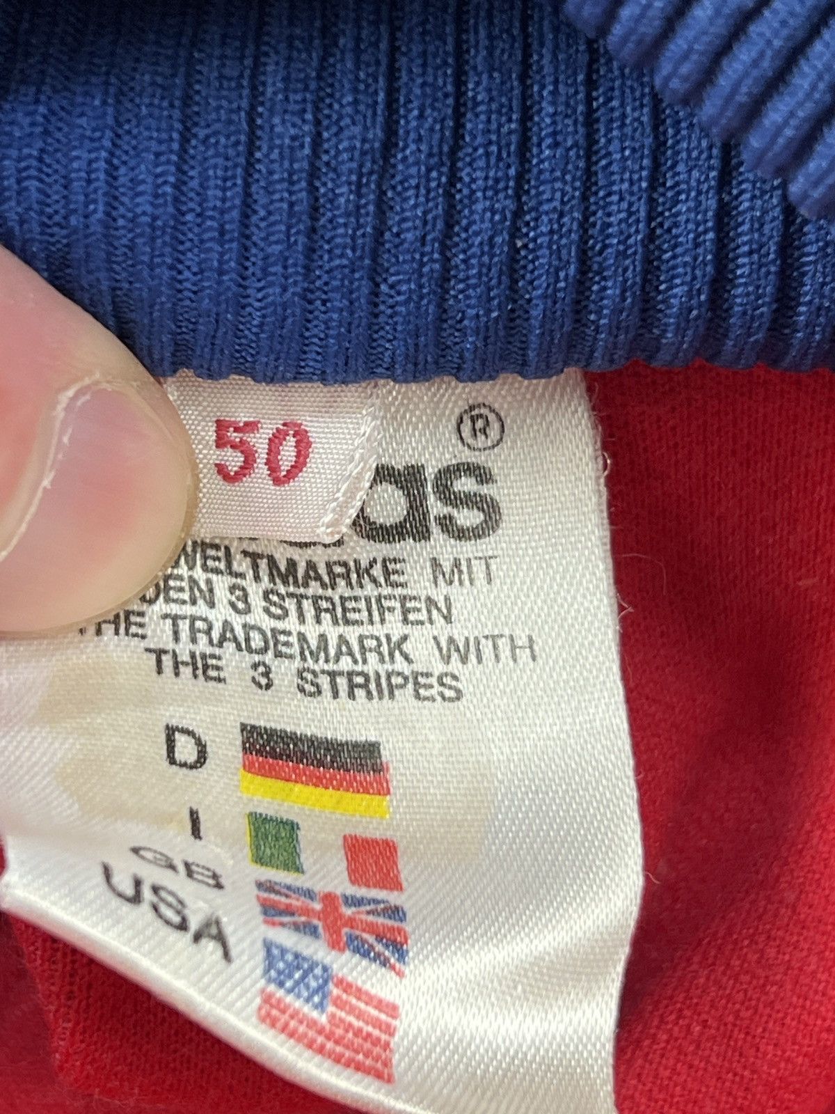 Adidas 70s 80s Vintage Adidas Hooded Track Top Made in Yugoslavia Size US S / EU 44-46 / 1 - 7 Thumbnail