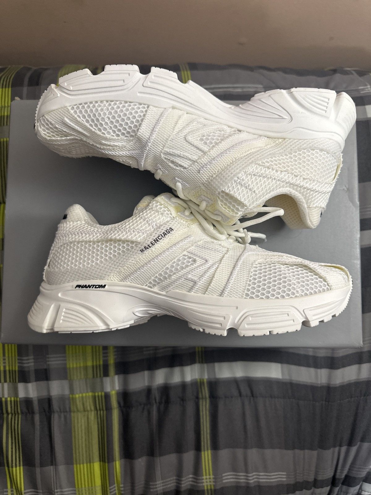 Balenciaga Balenciaga Phantom Sneaker White Size US 11 / EU 44 - 3 Thumbnail