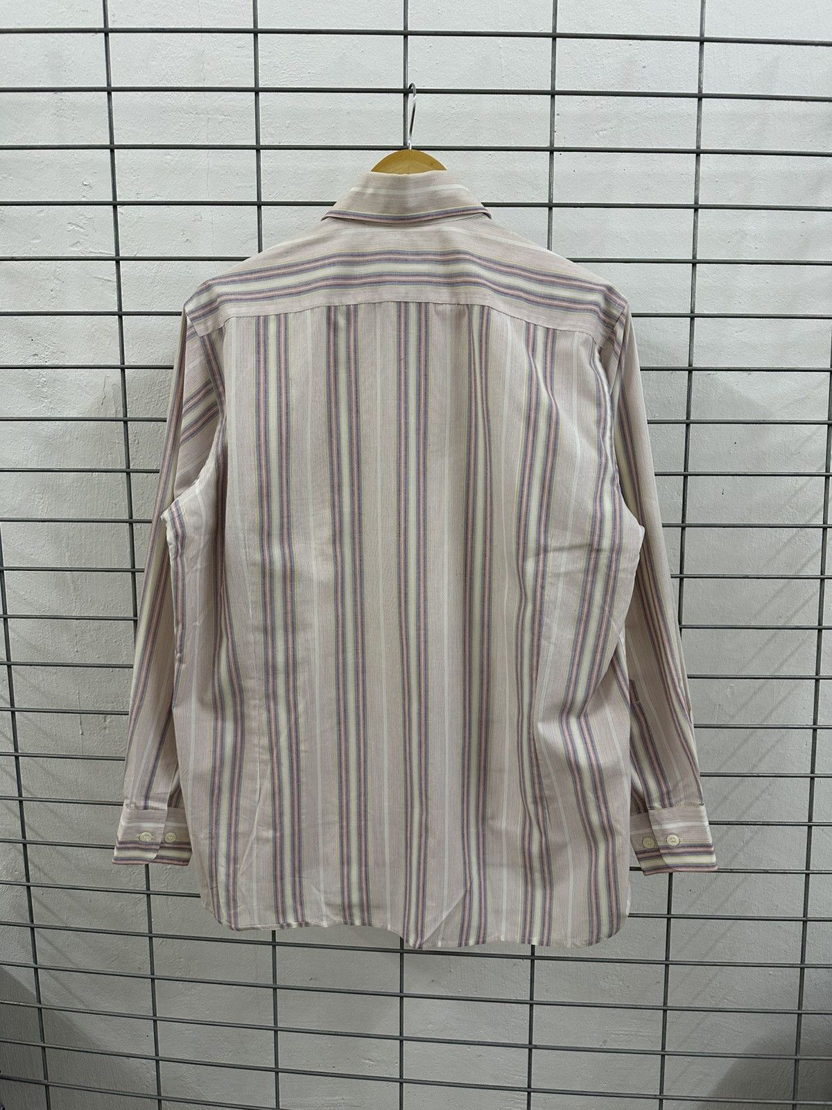 Dior Rare And Beautiful Christian Dior Chemises Pink Stripe Shirt Size US L / EU 52-54 / 3 - 2 Thumbnail