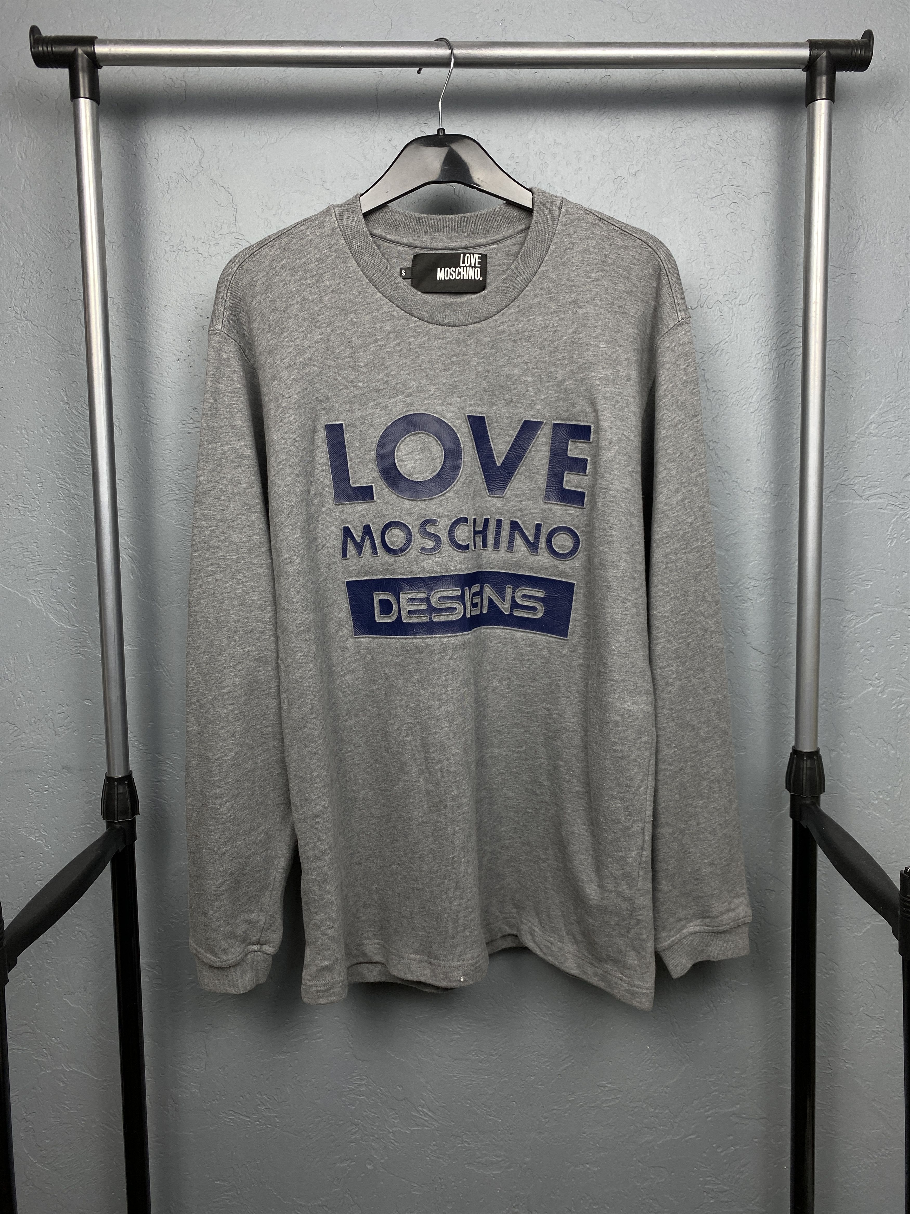Moschino Love Moschino Mens Crew Neck Sweatshirt Size US S / EU 44-46 / 1 - 1 Thumbnail