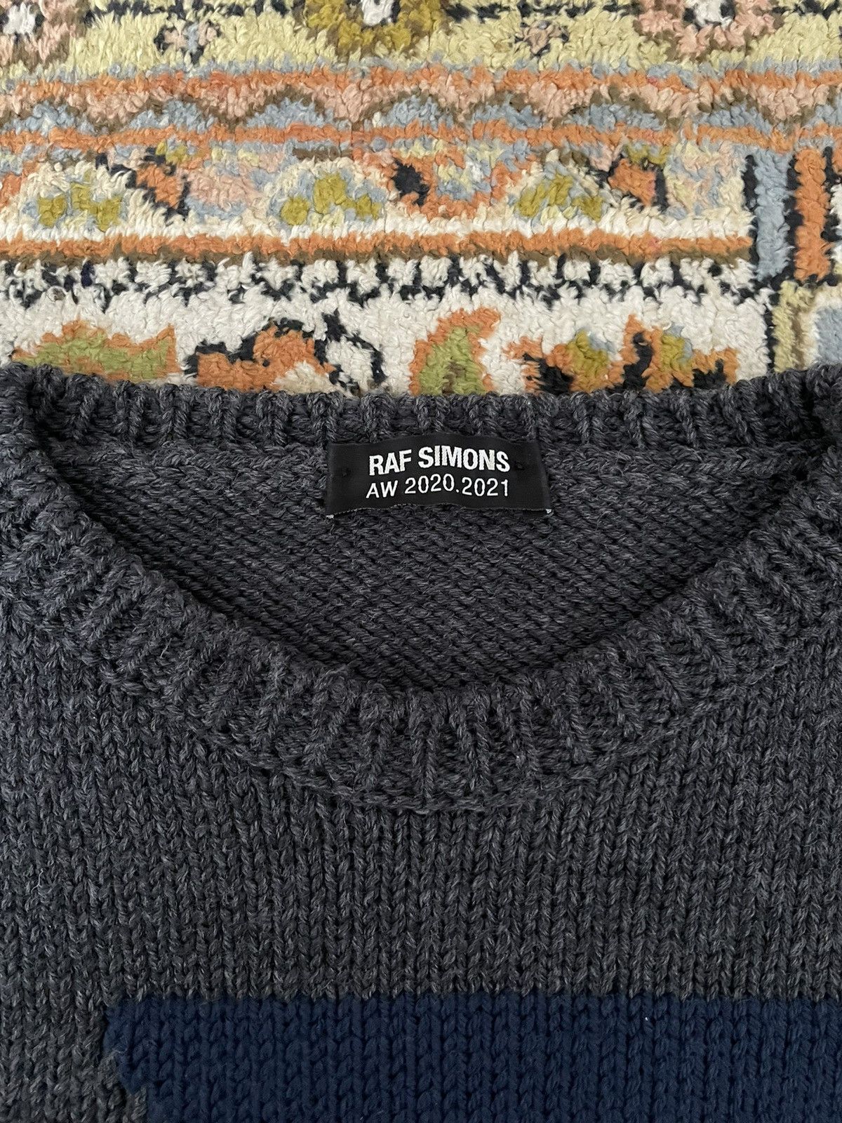 Raf Simons Raf Simons Intarsia-knit Size US S / EU 44-46 / 1 - 4 Thumbnail