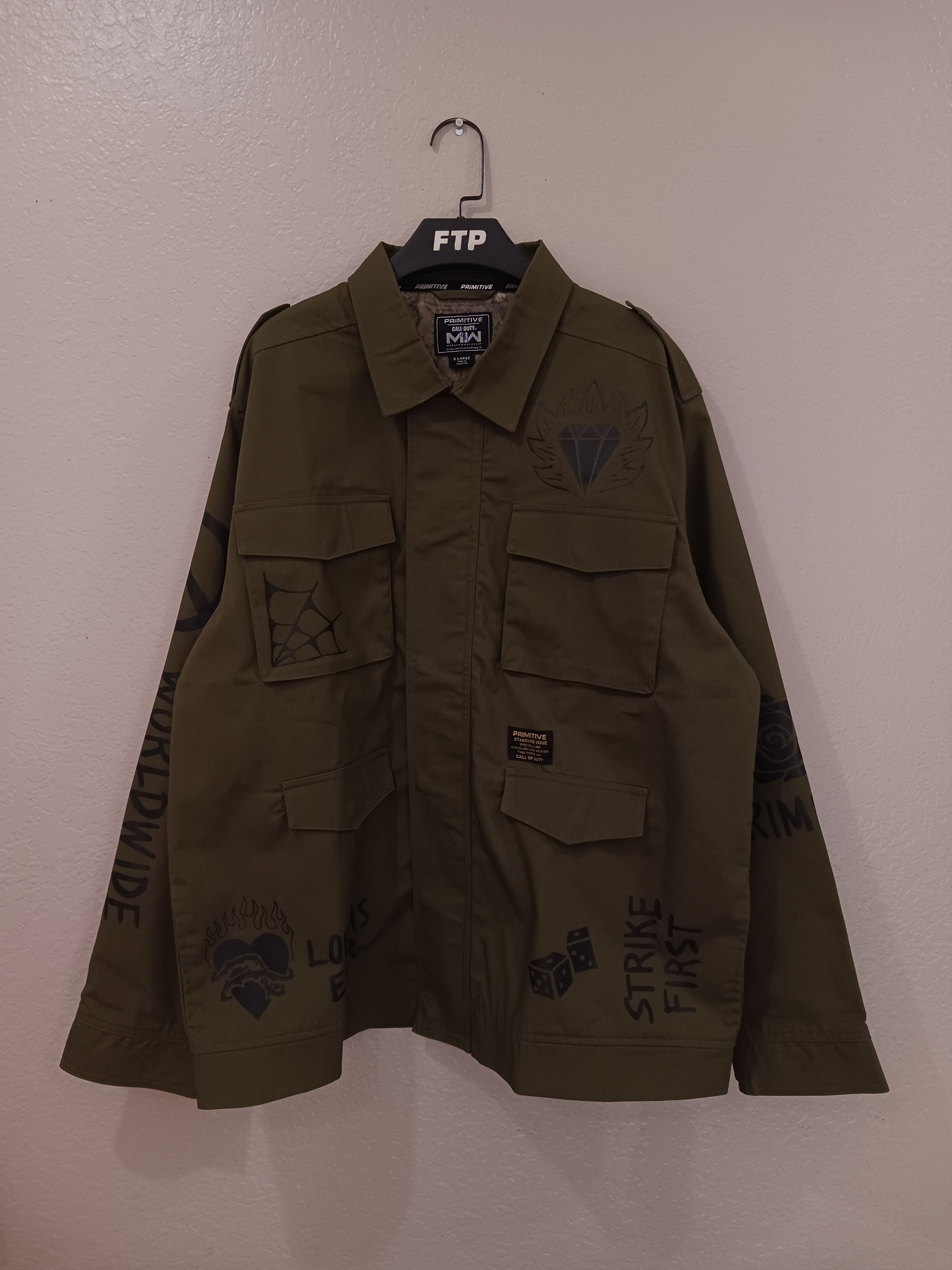 Primitive Call Of Duty Modern Warfare Military Jungle Jacket