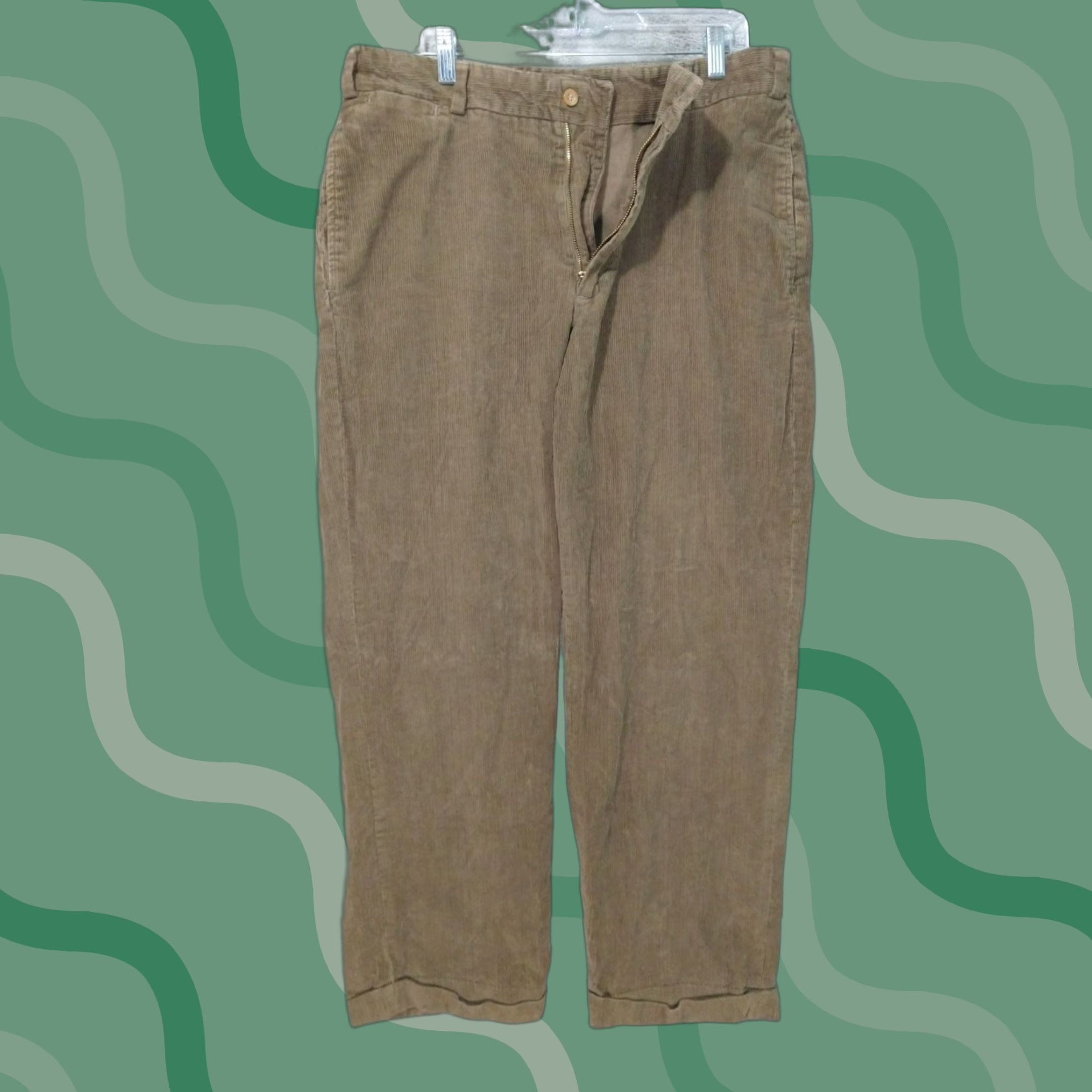 Bills Khakis Bills Khakis Pants - Corduroy - Brown - Flat Front - 36x29 - Men - Casual Straight Leg, Cuffed - Regular Size - Cotton Blend Size US 36 / EU 52 - 1 Thumbnail