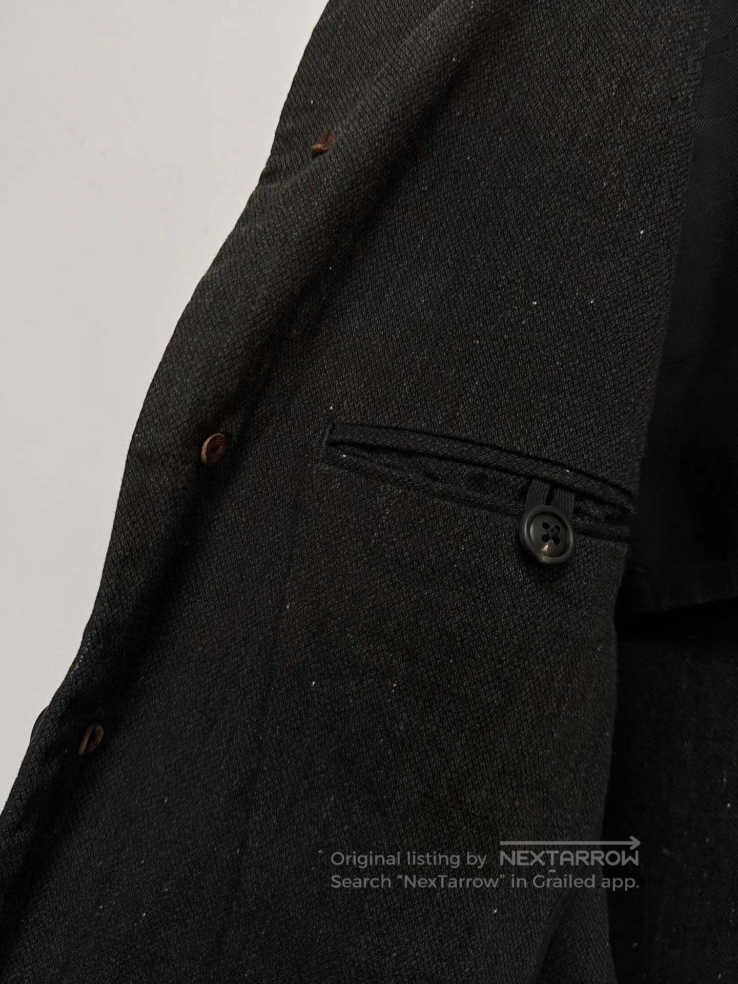 Arts & Science ARTS & SCIENCE Linen Handmade Coat. Size US L / EU 52-54 / 3 - 6 Thumbnail
