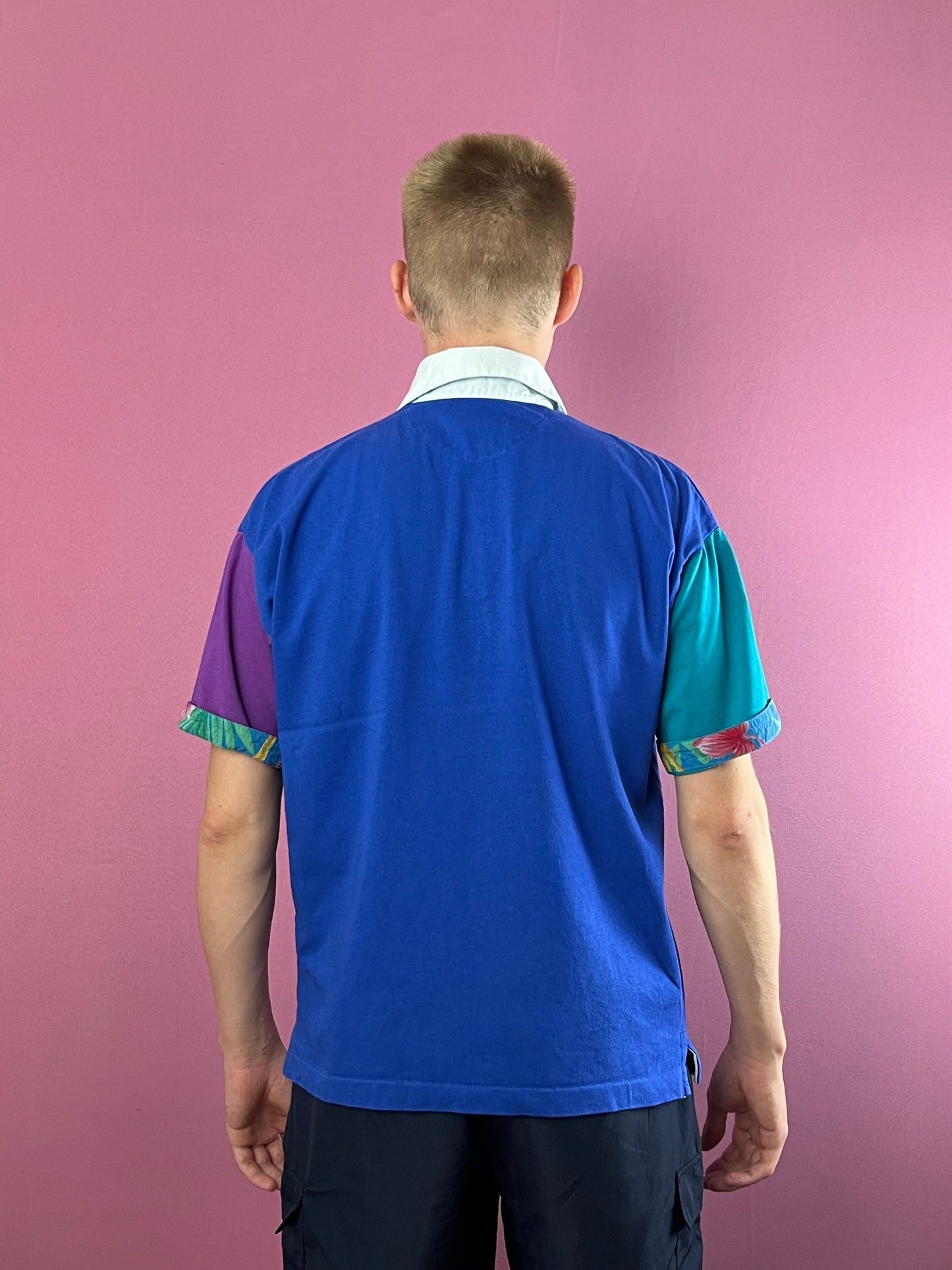 Chaps Ralph Lauren × Vintage 90s Chaps Ralph Lauren Vintage Men's Polo Shirt - S Size US S / EU 44-46 / 1 - 4 Thumbnail