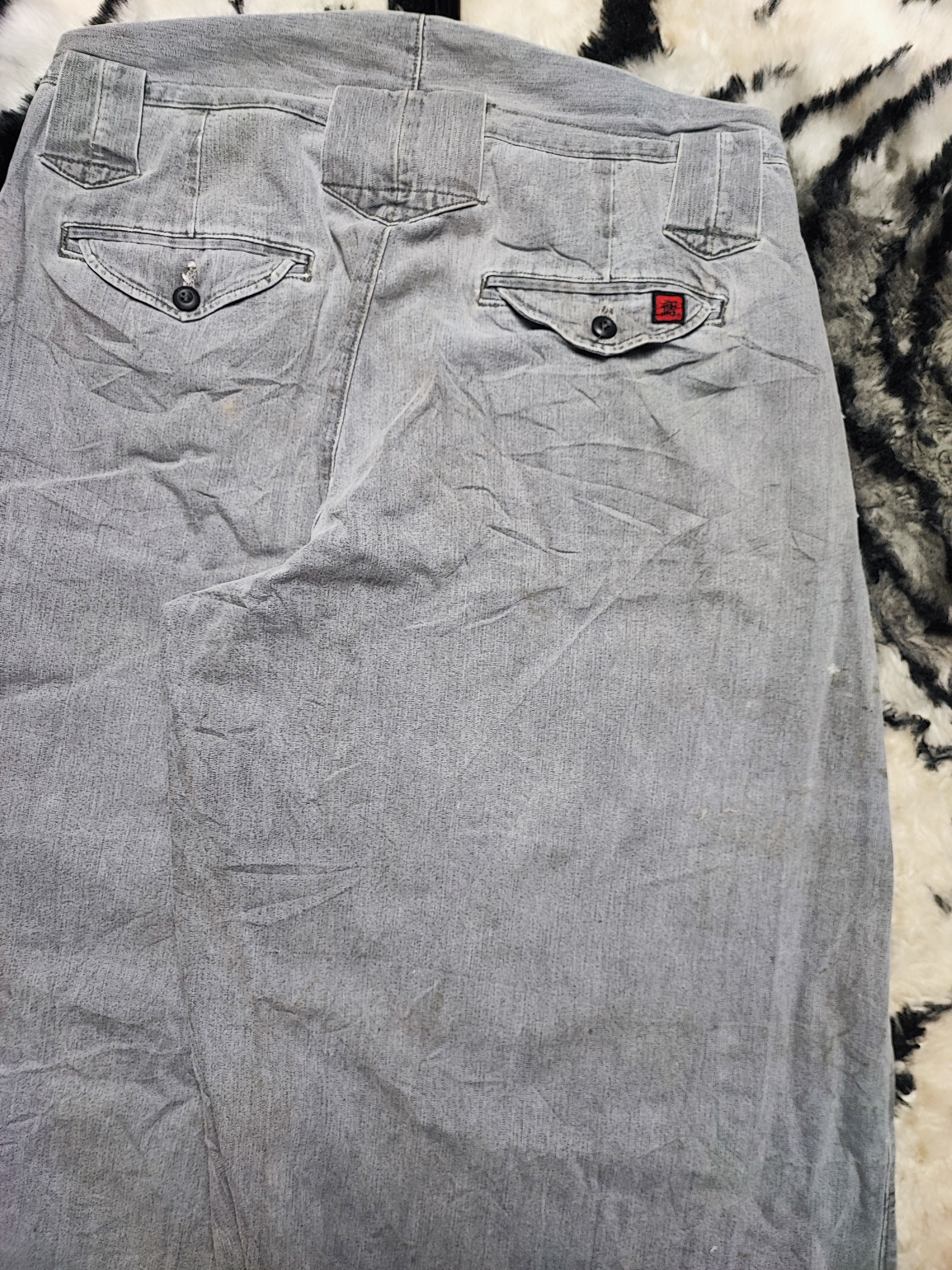 Japanese Brand SAN DAN TOBI TORAICHI DENIM JEANS PANTS JAPANESE WORKWEAR Size US 32 / EU 48 - 15 Thumbnail