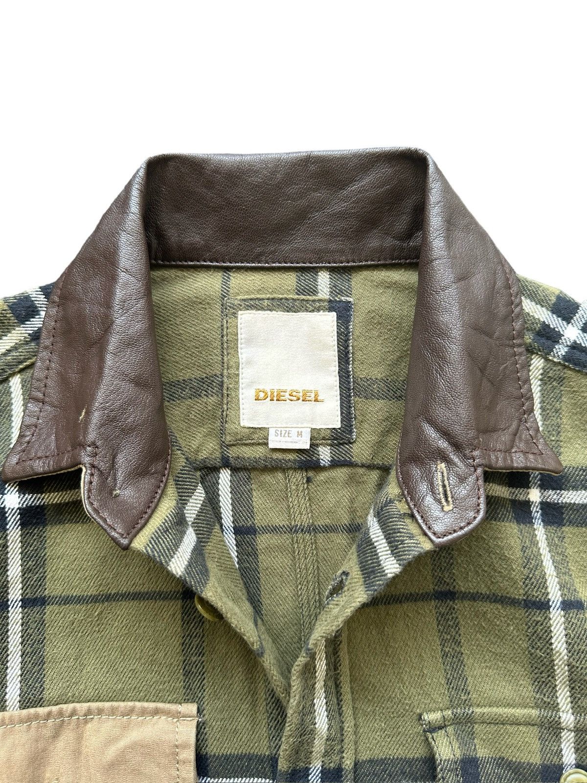Diesel Y2k DIESEL heavy flannel 4 pocket Size US M / EU 48-50 / 2 - 7 Thumbnail