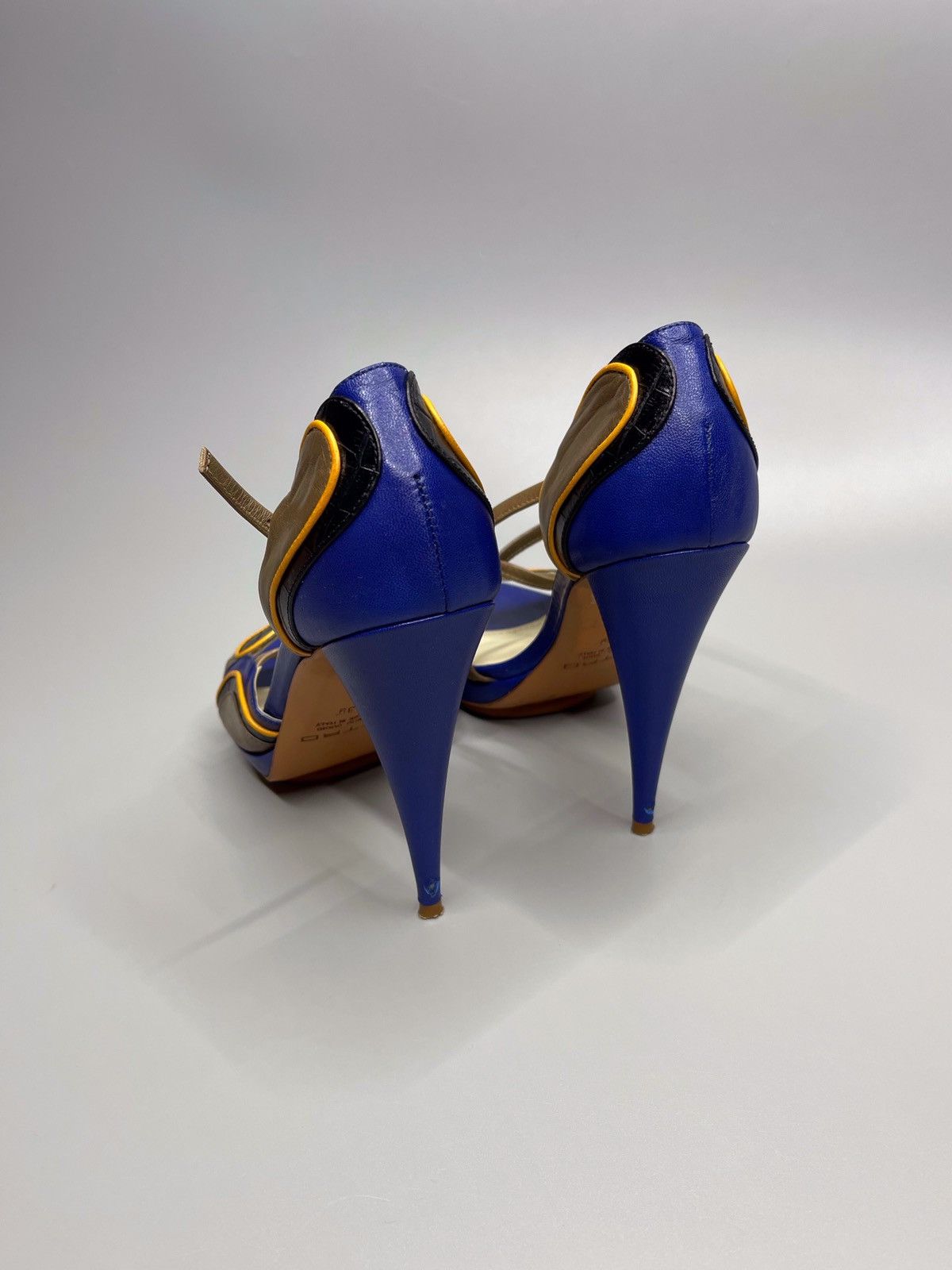 Designer × Etro Etro Leather Heels Size US 9 / IT 39 - 5 Thumbnail