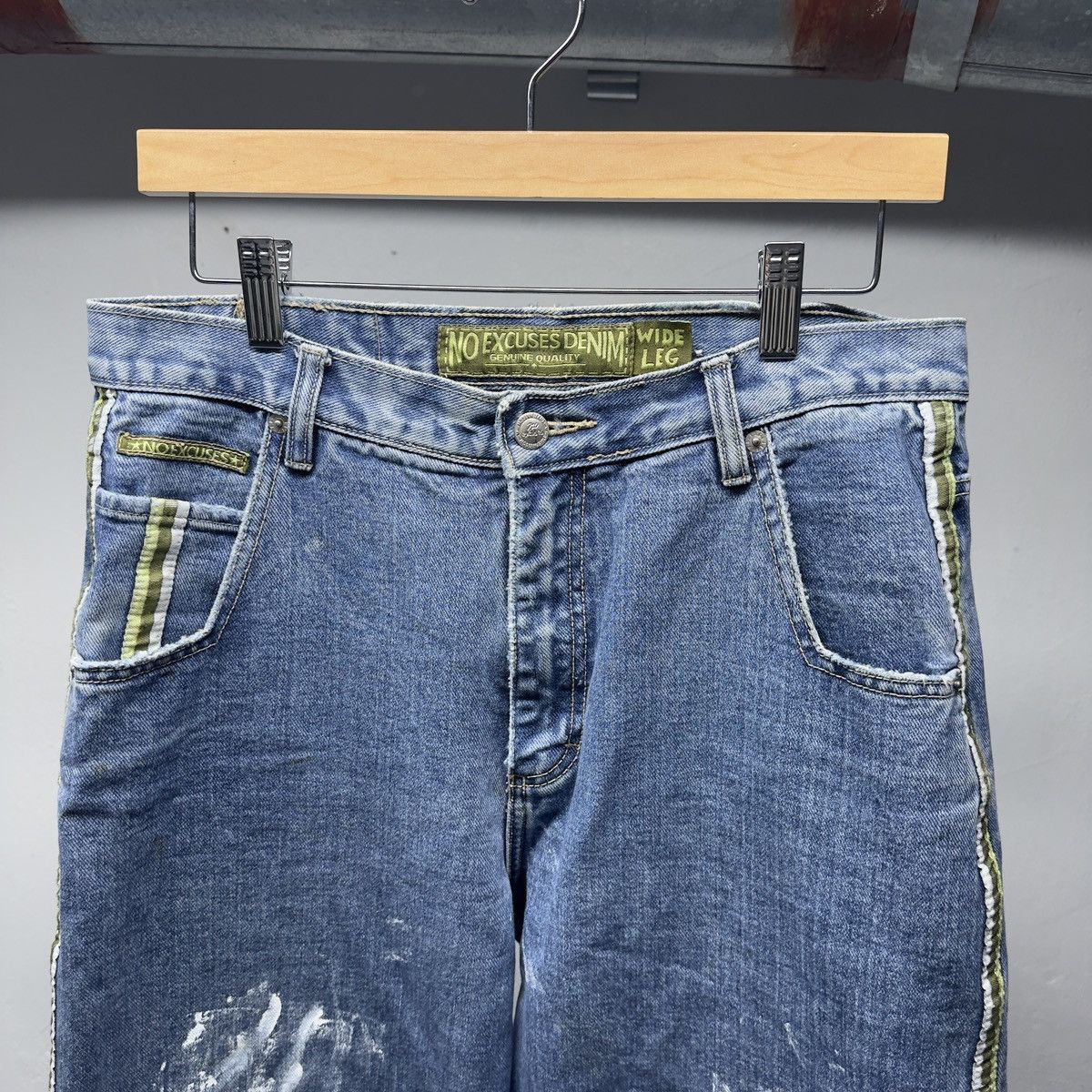 Vintage Vintage Y2K Baggy Wide Leg Skater Jeans Women's JNCO Grunge Size 31" - 4 Thumbnail