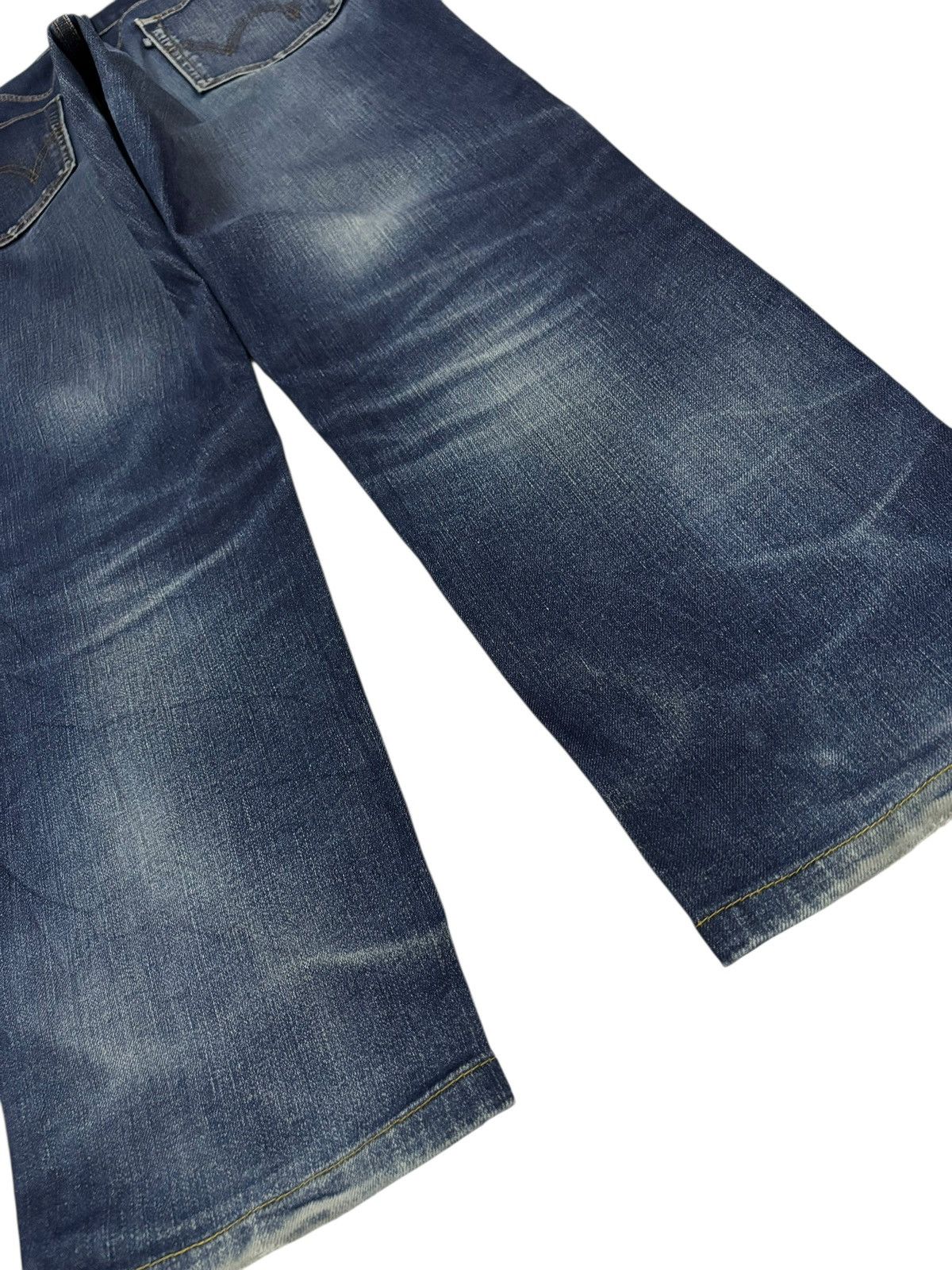 Edwin Vtg Edwin Japan 602 Distressed Jeans Size US 32 / EU 48 - 7 Thumbnail