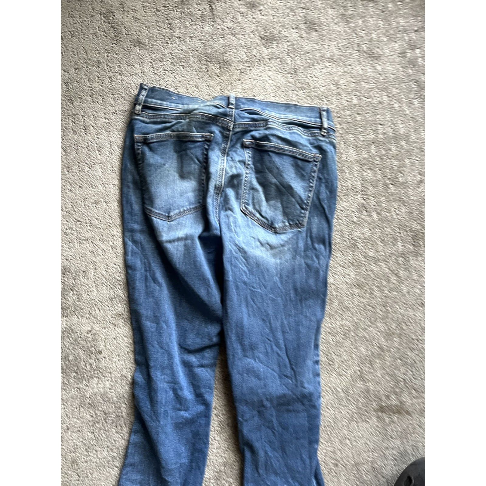 Loft Loft Outlet Women’s blue Denim Modern Skinny Stretch Crop Jeans Sz 6 Size 28" / US 6 / IT 42 - 4 Thumbnail