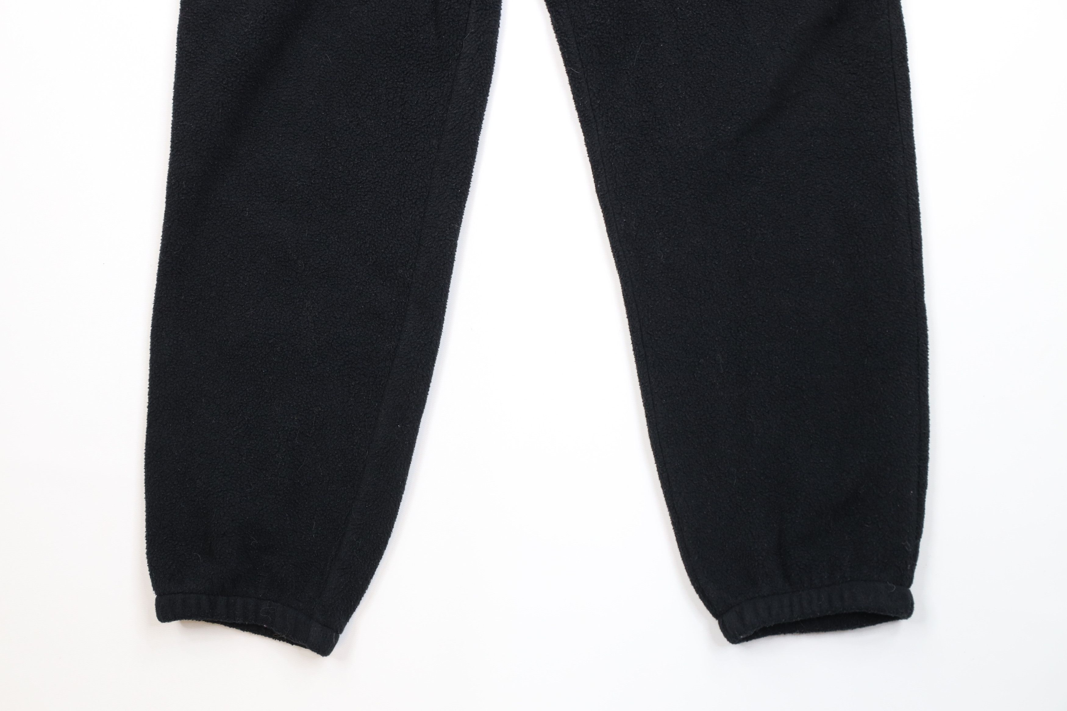 L.L. Bean Vintage 90s LL Bean Fleece Sweatpants Joggers Black USA Size 26" / US 2 / IT 38 - 4 Thumbnail