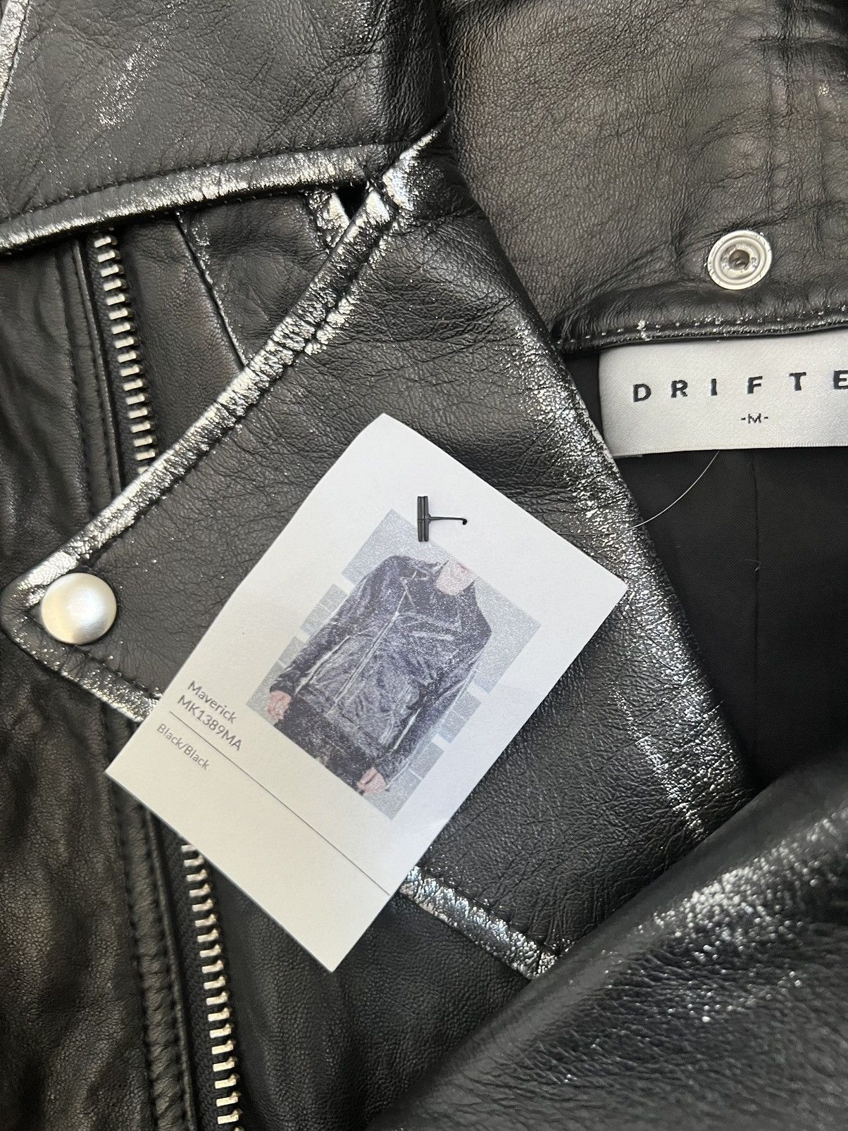 DRIFTER Drifter maverick biker leather jacket Size US M / EU 48-50 / 2 - 5 Thumbnail