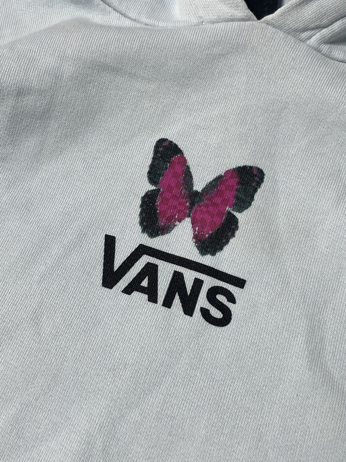 Vans 🔥Offers🔥Vans Hoodie Spellout Butterfly Rare Hype y2k Size XXS / US 00 / IT 34 - 5 Thumbnail