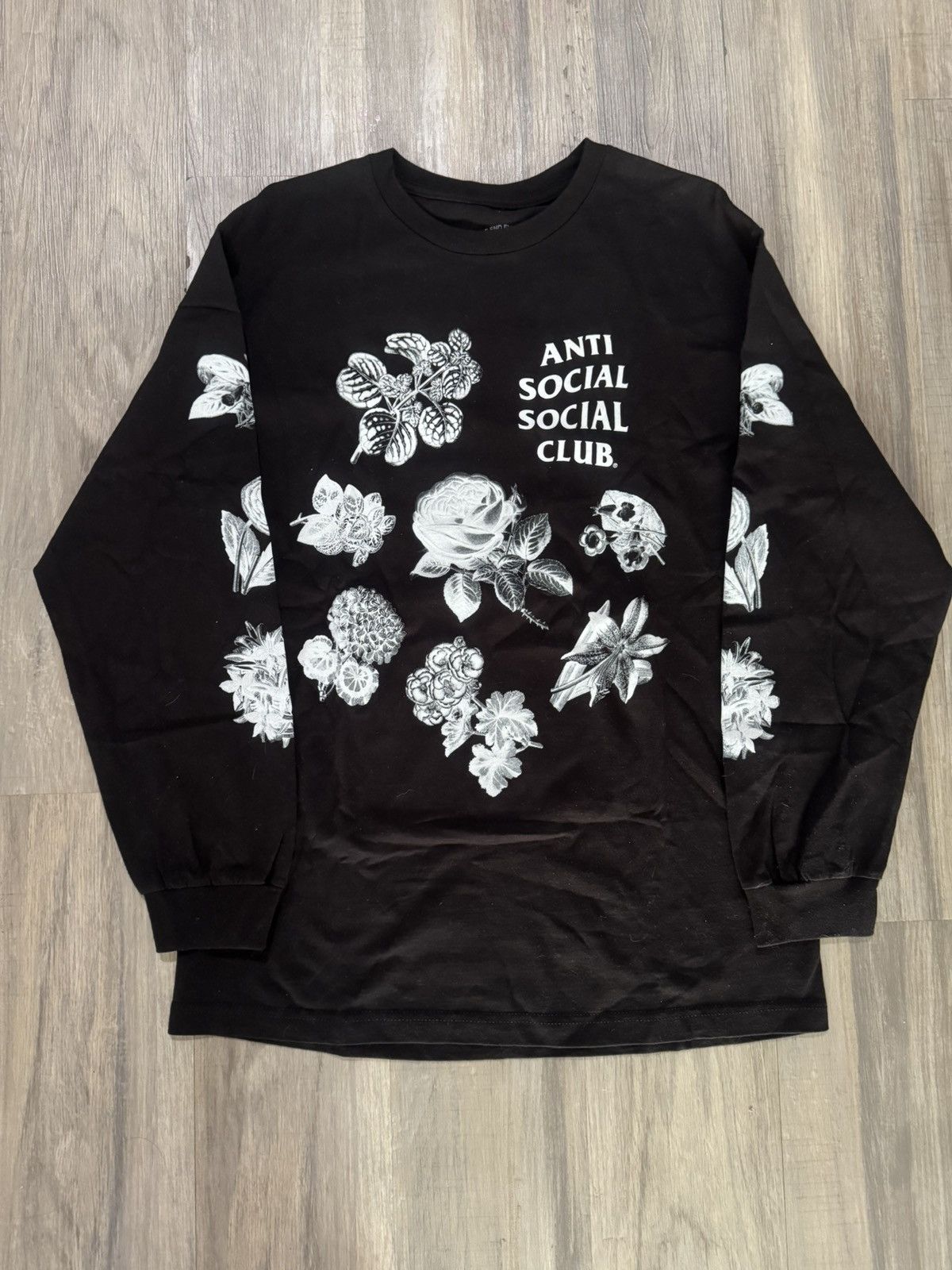 Anti Social Social Club Flower L/S T Shirt