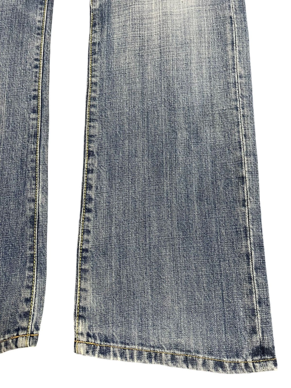 Tornado Mart Vintage Japanese Brand Blue Faded Wash Distressed Jeans Size US 34 / EU 50 - 8 Thumbnail