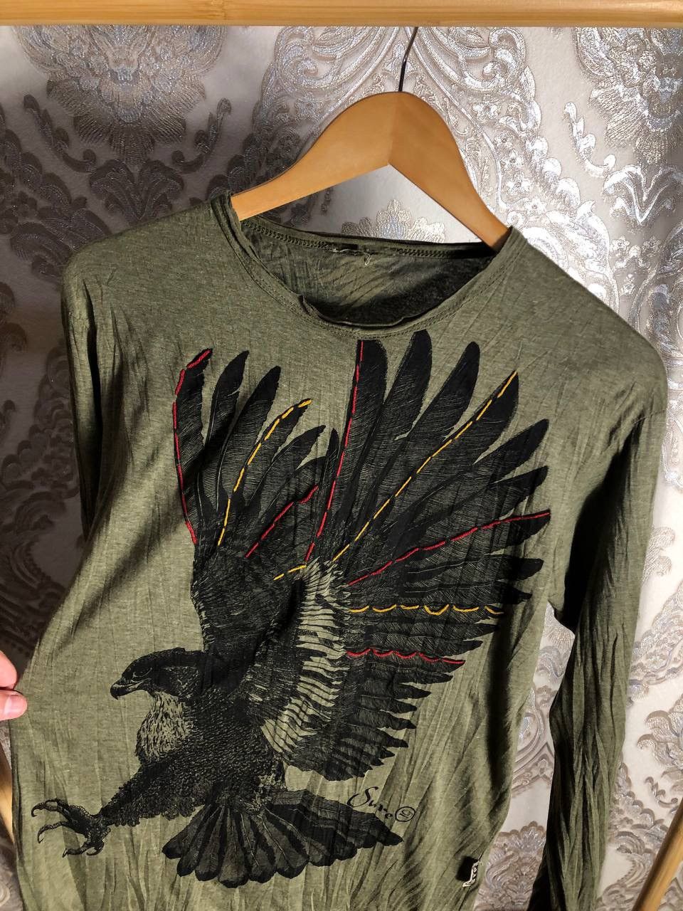 Japanese Brand VINTAGE EAGLES DESIGNER LONG SLEEVE CASUAL JAPAN Y2K 90s SK8 Size US M / EU 48-50 / 2 - 2 Thumbnail