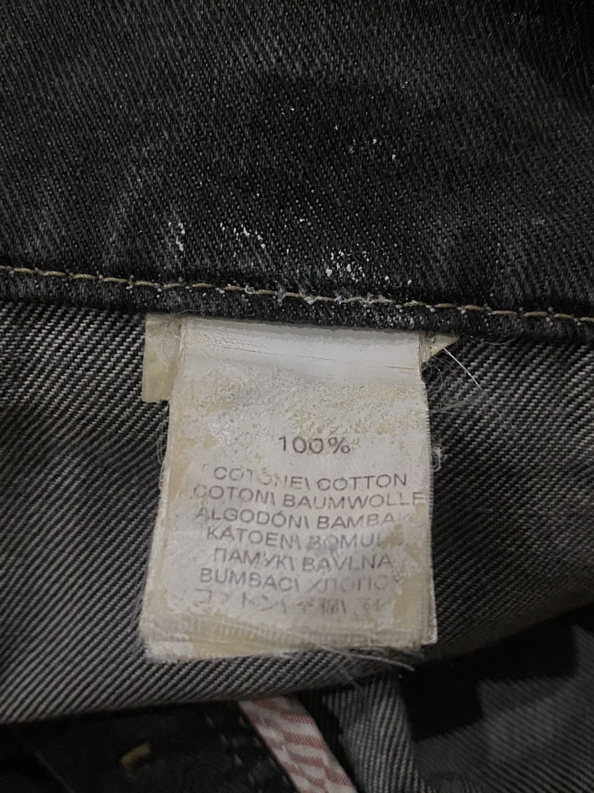 Brunello Cucinelli Brunello Cucinelli Dark Wash Smoky Black Distressed Jeans Size US 34 / EU 50 - 15 Thumbnail
