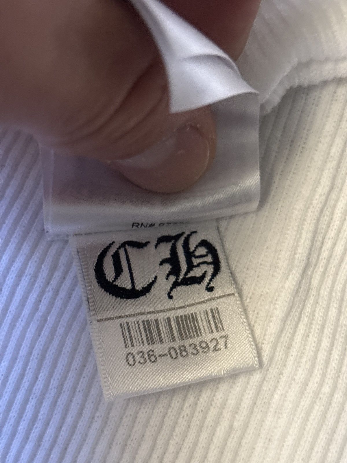 Chrome Hearts × The Rolling Stones Chrome hearts rolling stones 2024 tour tank top white large Size US L / EU 52-54 / 3 - 4 Thumbnail