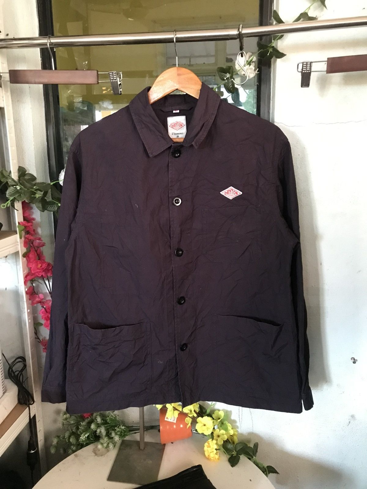 Danton Black Danton Jacket Button Made In japan Size US M / EU 48-50 / 2 - 2 Thumbnail