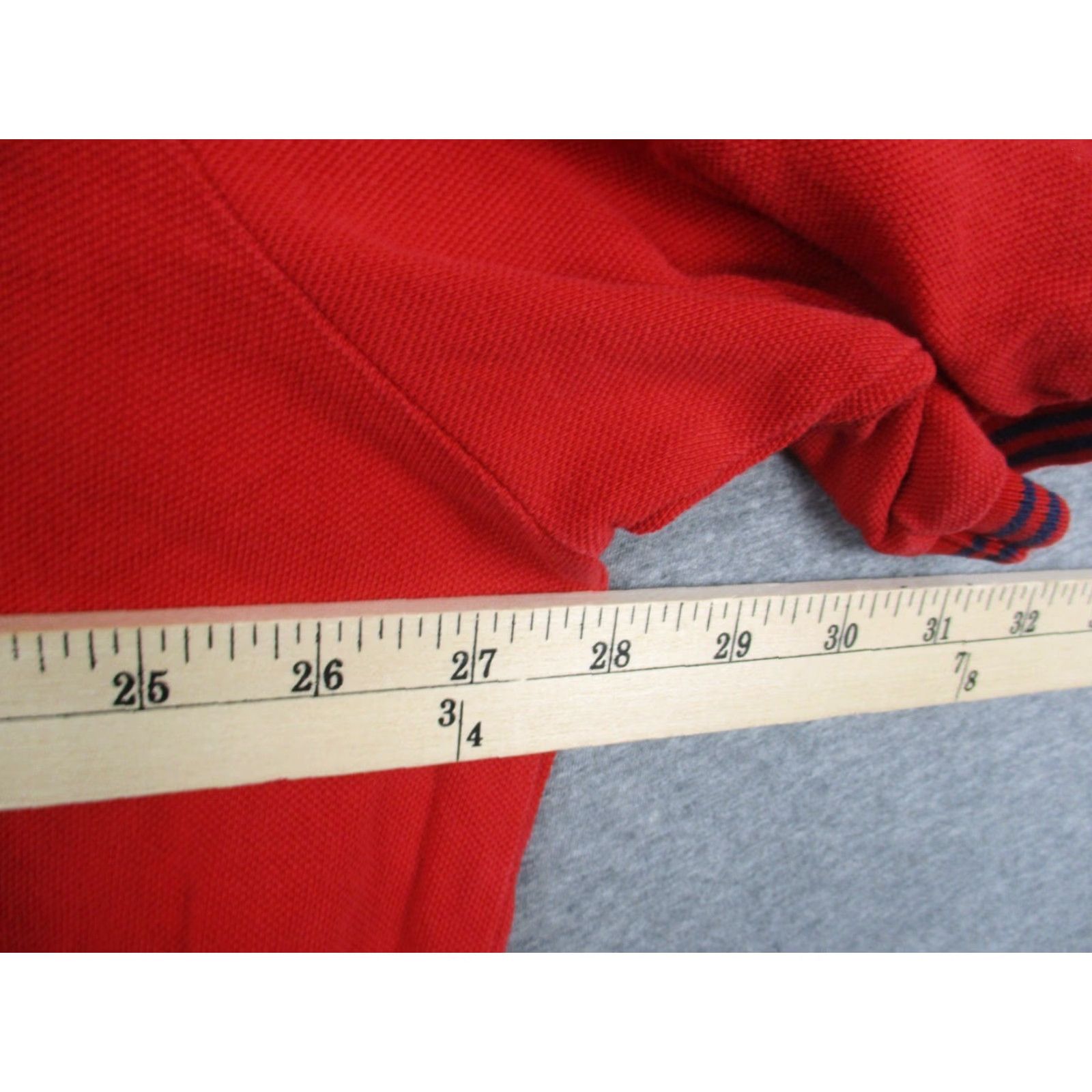 Polo Ralph Lauren Polo Ralph Lauren Shirt 2XLT Men Red Short Sleeve Pony Logo Pocket Size US XXL / EU 58 / 5 - 6 Thumbnail