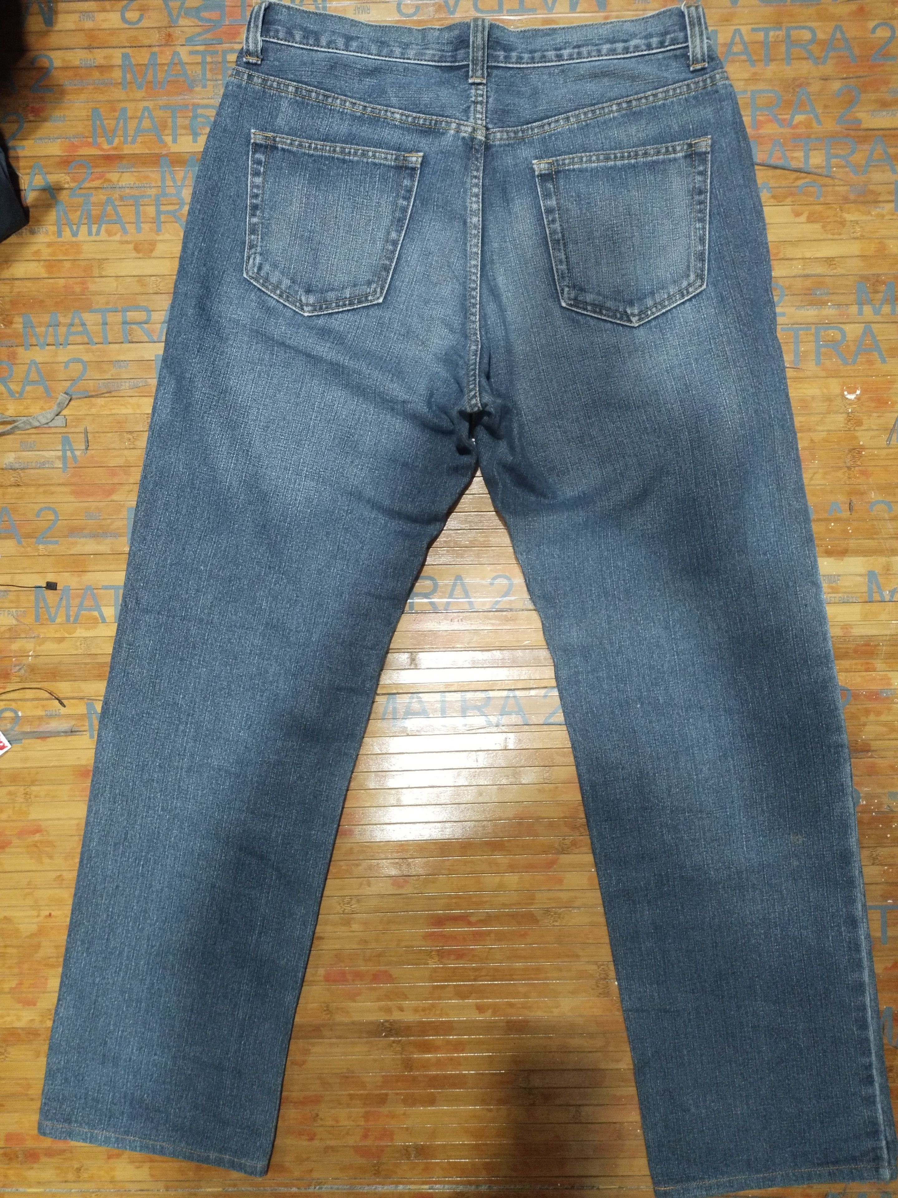 Vintage Jeans Navy Produce Sz 33" Size US 33 - 2 Thumbnail