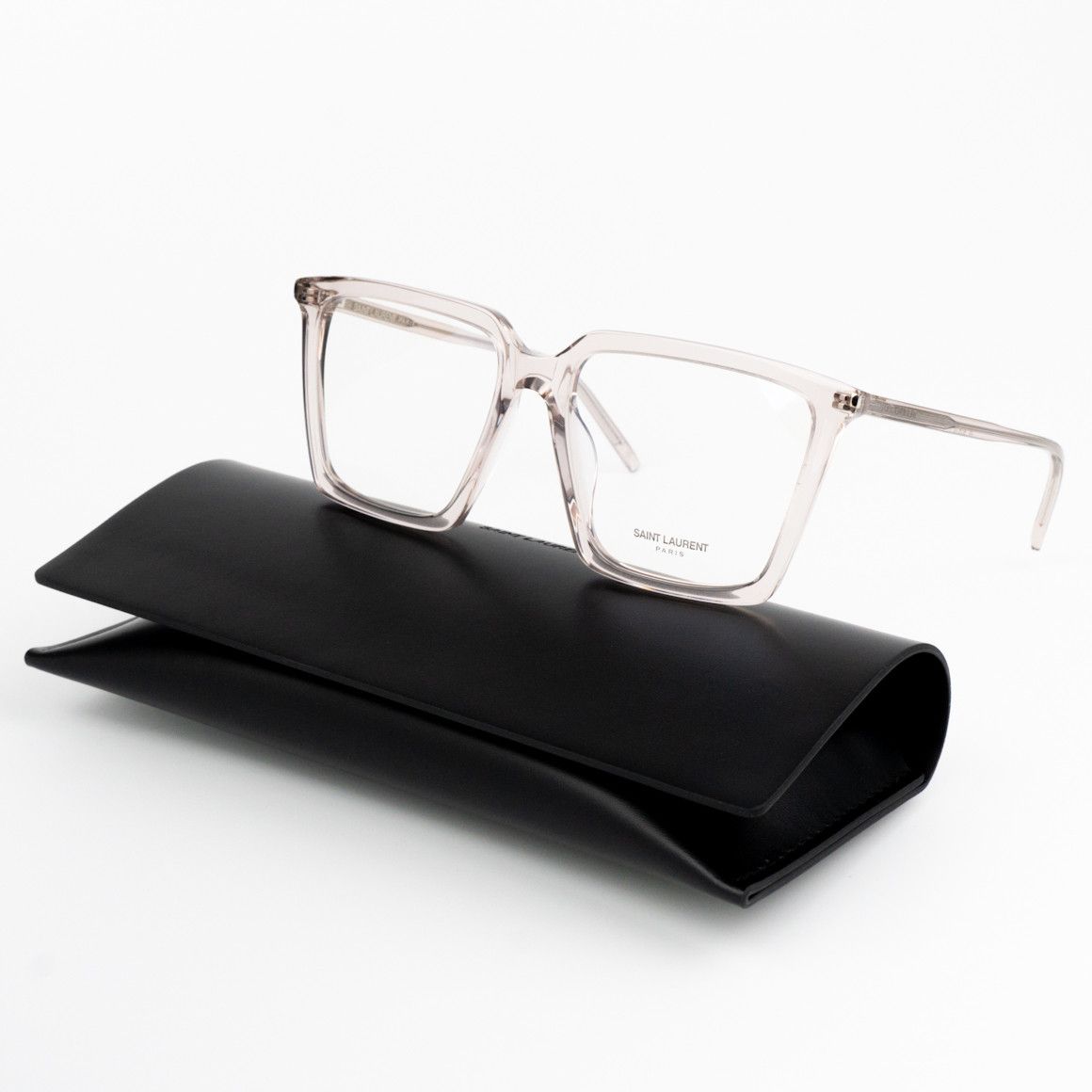 Saint Laurent Paris NEW Saint Laurent SL474OPT 003 Square Women Eyeglasses Size ONE SIZE - 1 Thumbnail