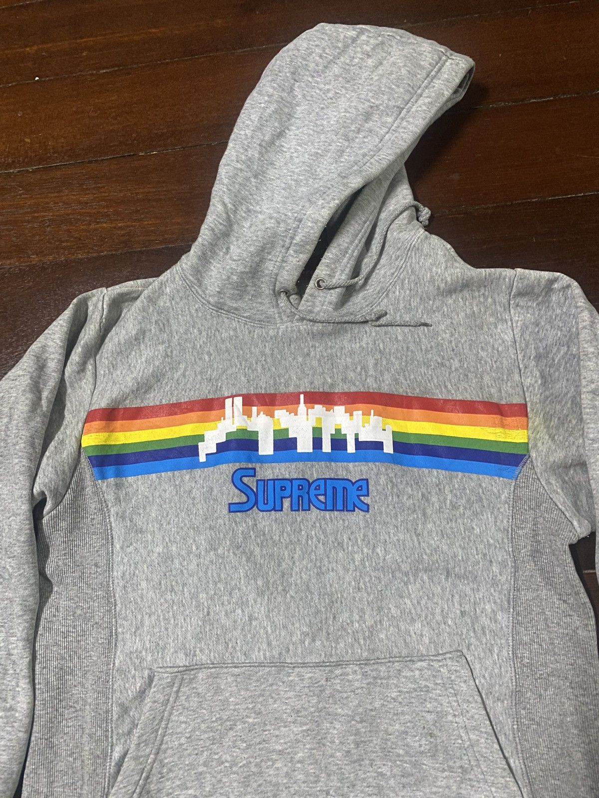 Supreme Vintage y2k Supreme Skyline Denver Nuggets 03 hoodie Size US M / EU 48-50 / 2 - 4 Thumbnail
