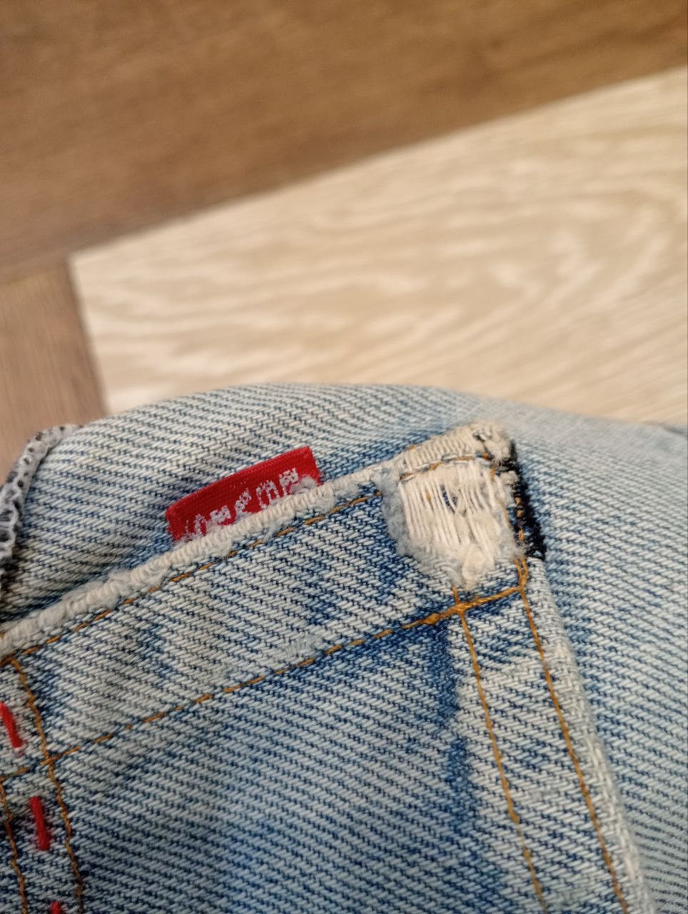Levi's Vintage Clothing RARE LEVI'S VINTAGE 501 SELVEDGE CUSTOM BLUE DENIM JEANS Size US 34 / EU 50 - 14 Thumbnail