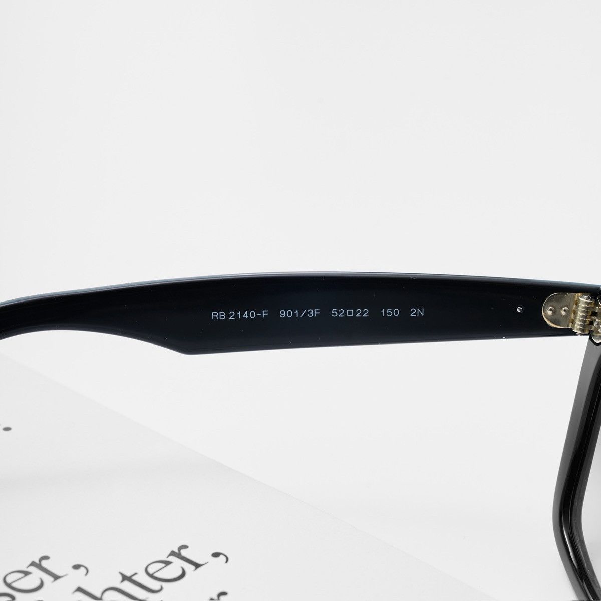 RayBan RAYBAN 0RB2140F 901/3F SUNGLASSES Size ONE SIZE - 5 Thumbnail