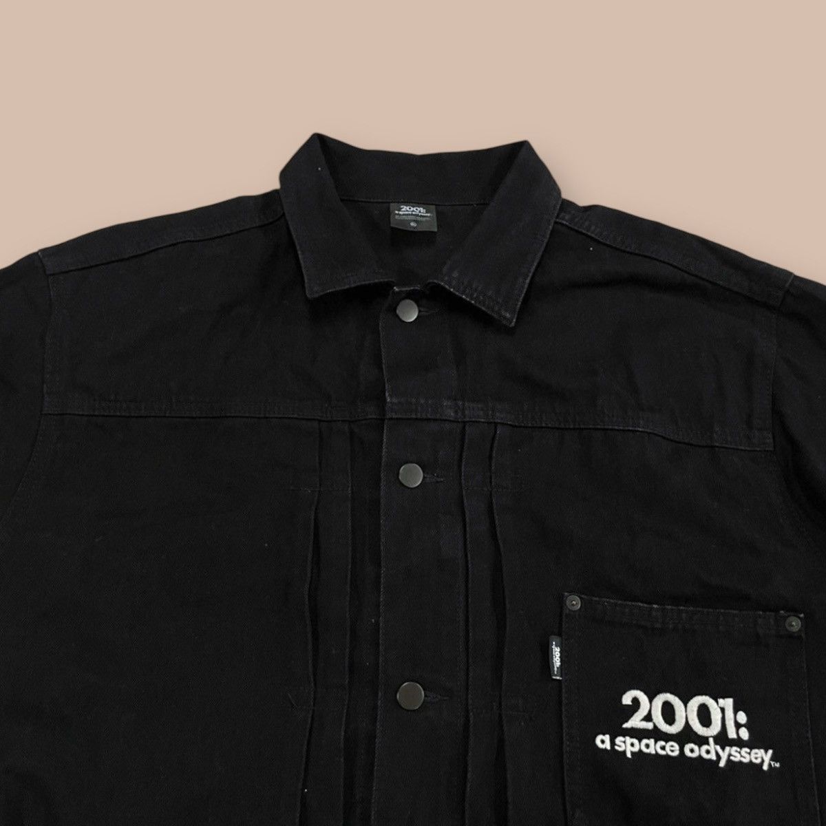 GU GU X 2001 Space Odyssey Black Denim Size US XL / EU 56 / 4 - 5 Thumbnail