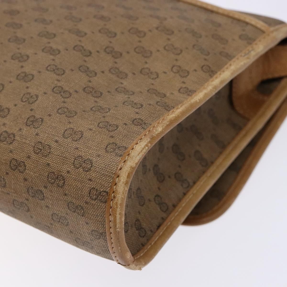 Gucci GUCCI Micro GG Supreme Shoulder Bag Pvc Beige Gold Size ONE SIZE - 12 Thumbnail