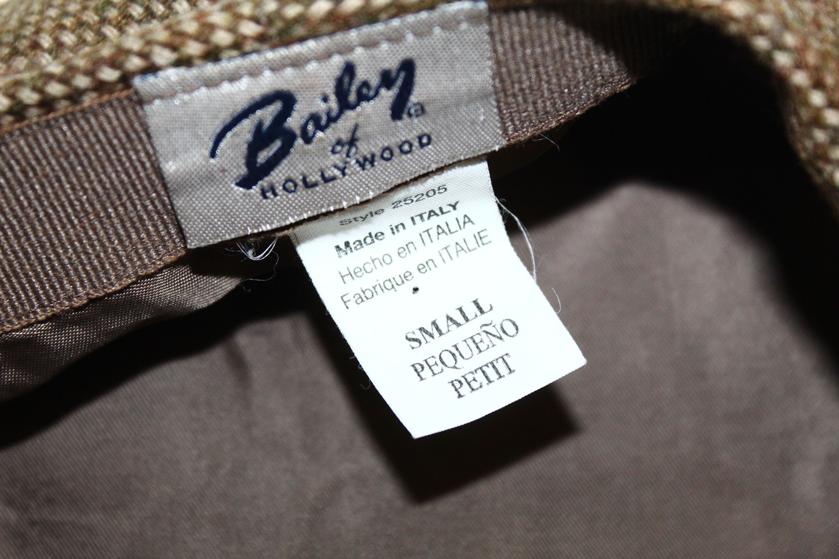 Bailey Hats Bailey of Hollywood style 25205 tweed flat hat Size ONE SIZE - 7 Thumbnail