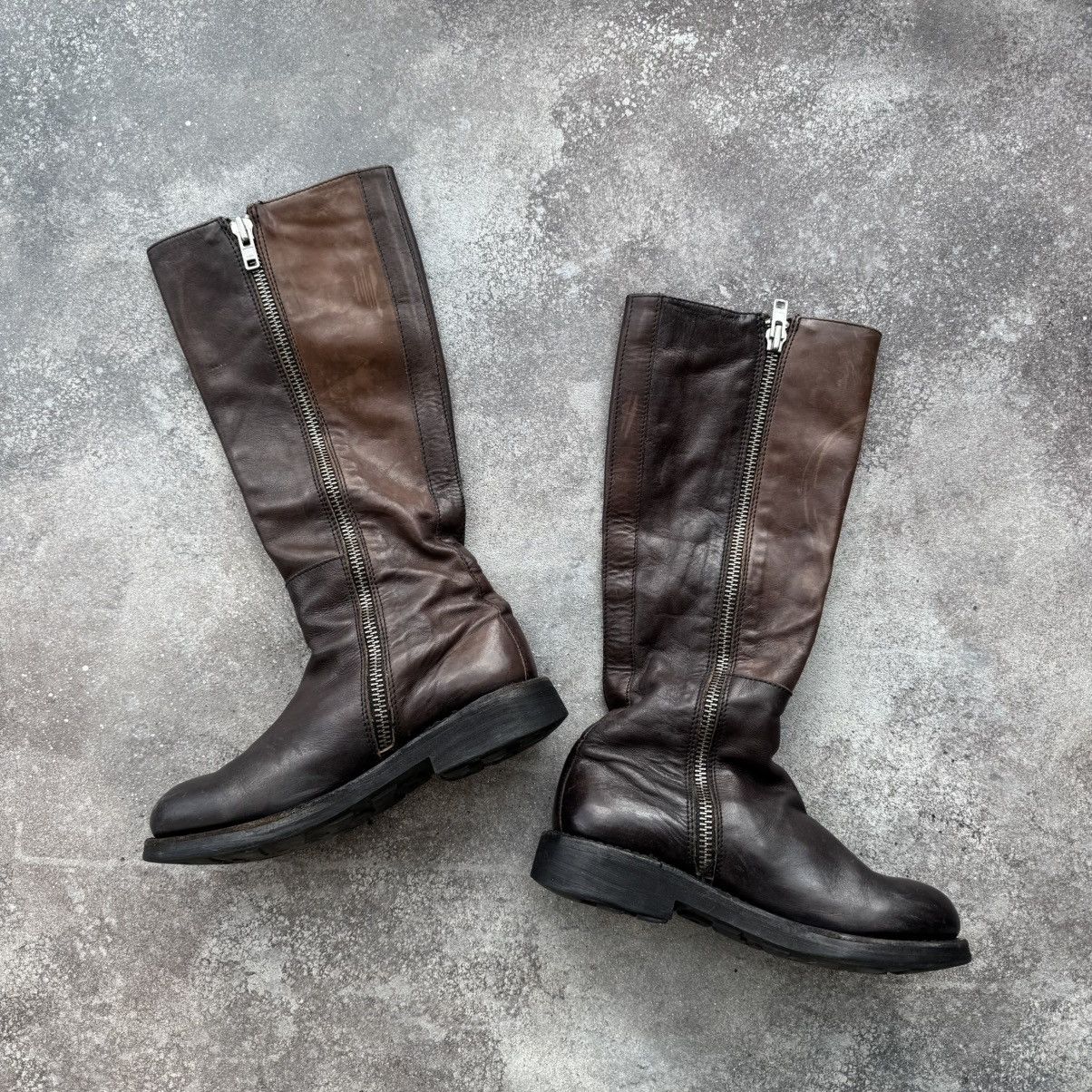 Dirk Bikkembergs Dirk Bikkembergs Leather Hi Boots Size US 9 / IT 39 - 3 Thumbnail