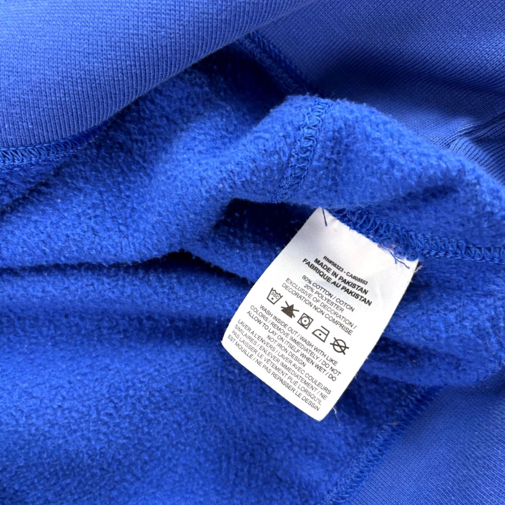 Nike Nike Sportswear Sweatshirt Mens M Blue Just Do It Pullover Graphic Crew Neck Long Sleeve Logo Cotton Blend Regular Shirt Size US M / EU 48-50 / 2 - 6 Thumbnail