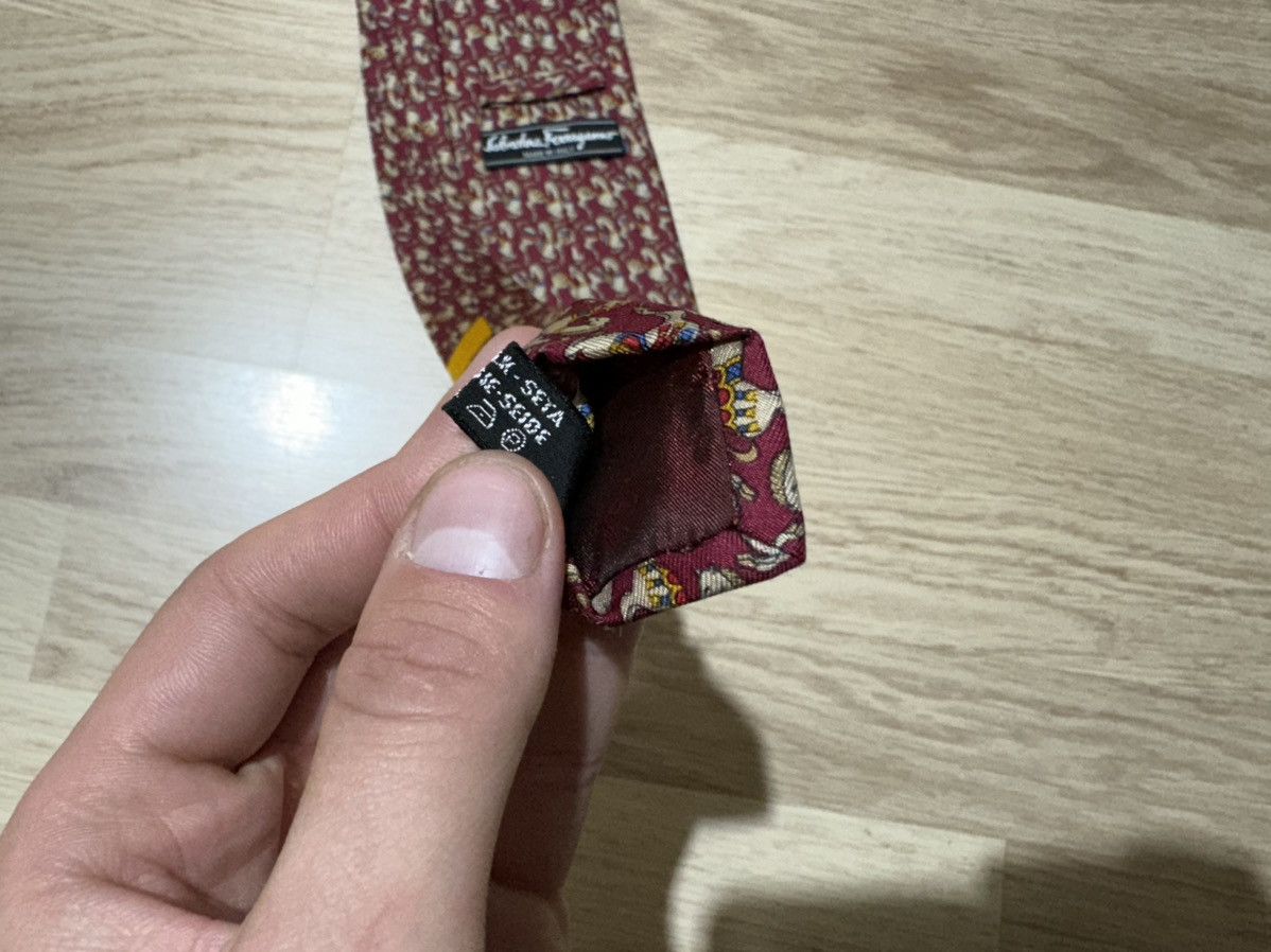 Designer × Salvatore Ferragamo × Vintage Salvatore Ferragamo tie Size ONE SIZE - 6 Thumbnail