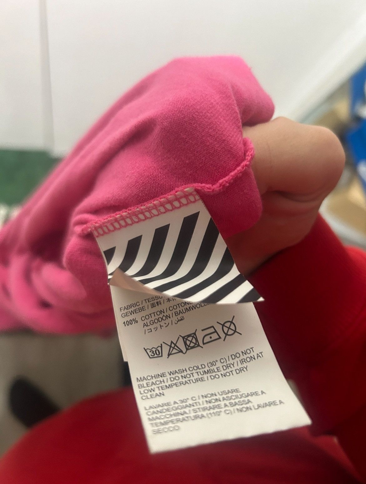 Off-White Pink Off White Tshirt Size Xxl Size US XXL / EU 58 / 5 - 4 Thumbnail