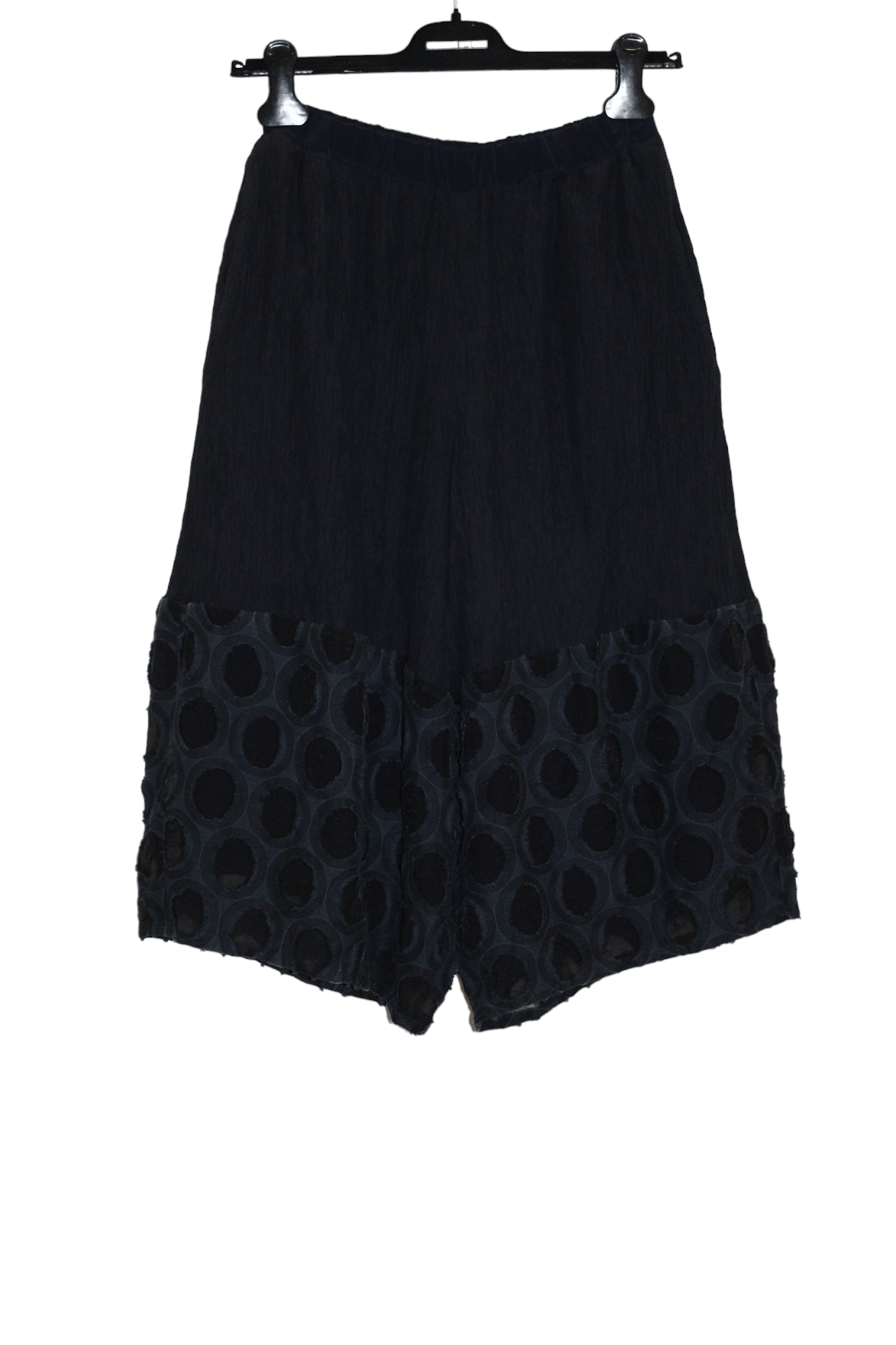 gomme GOMME by Maki Hiroshige Atelier Layered Cropped Plisse Pants Size US 32 / EU 48 - 1 Thumbnail