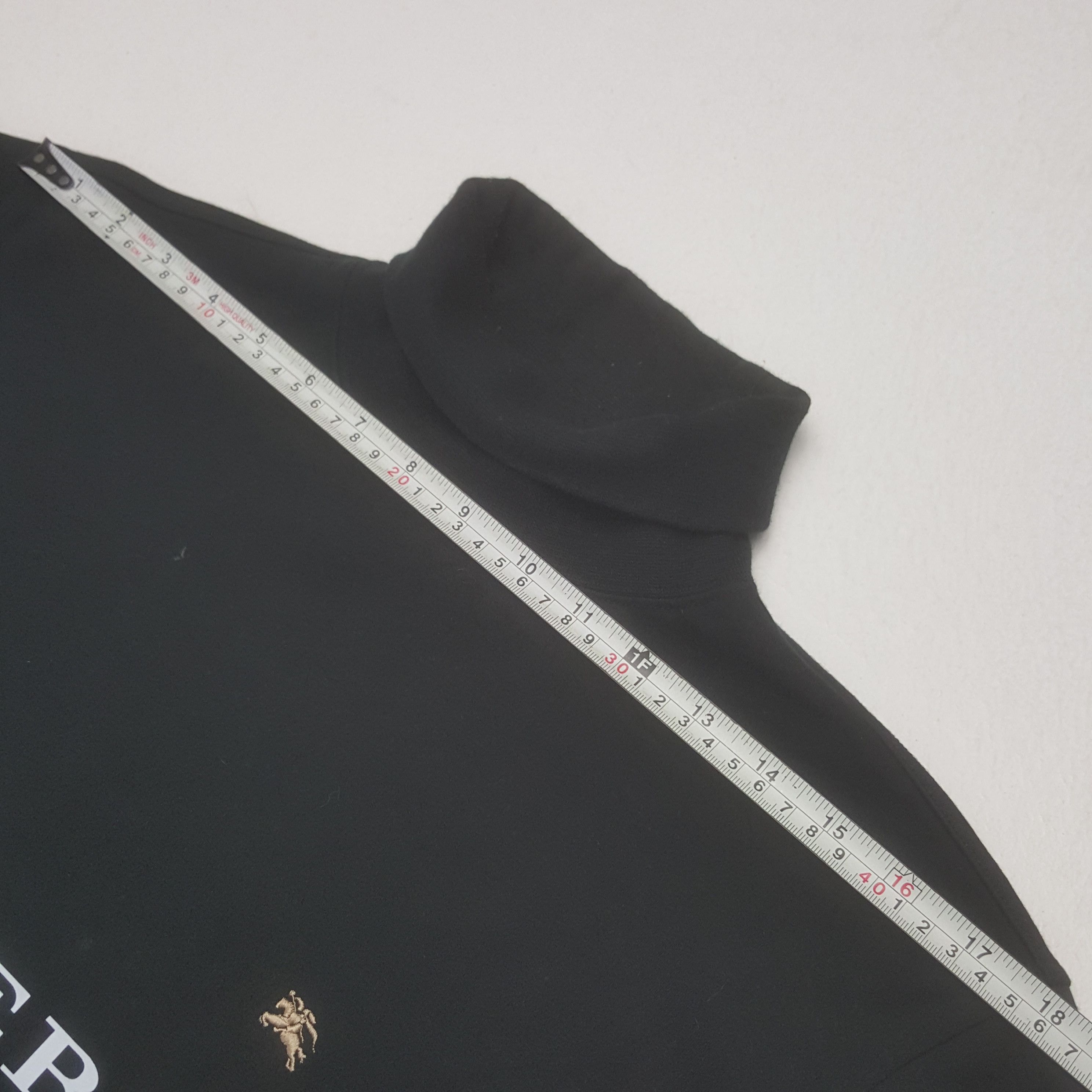Burberry × Vintage Vintage Burberry Golf Luxury Brand Turtle Neck Tshirt Size US M / EU 48-50 / 2 - 10 Thumbnail