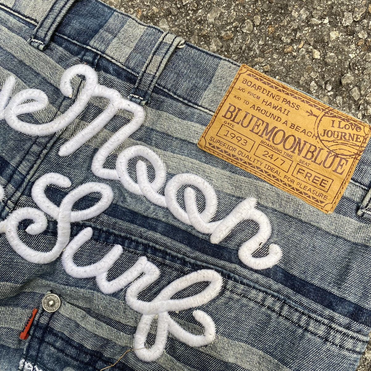 Blue Moon Blue Jeans Embroidered Hagi Denim Hysteric Styled