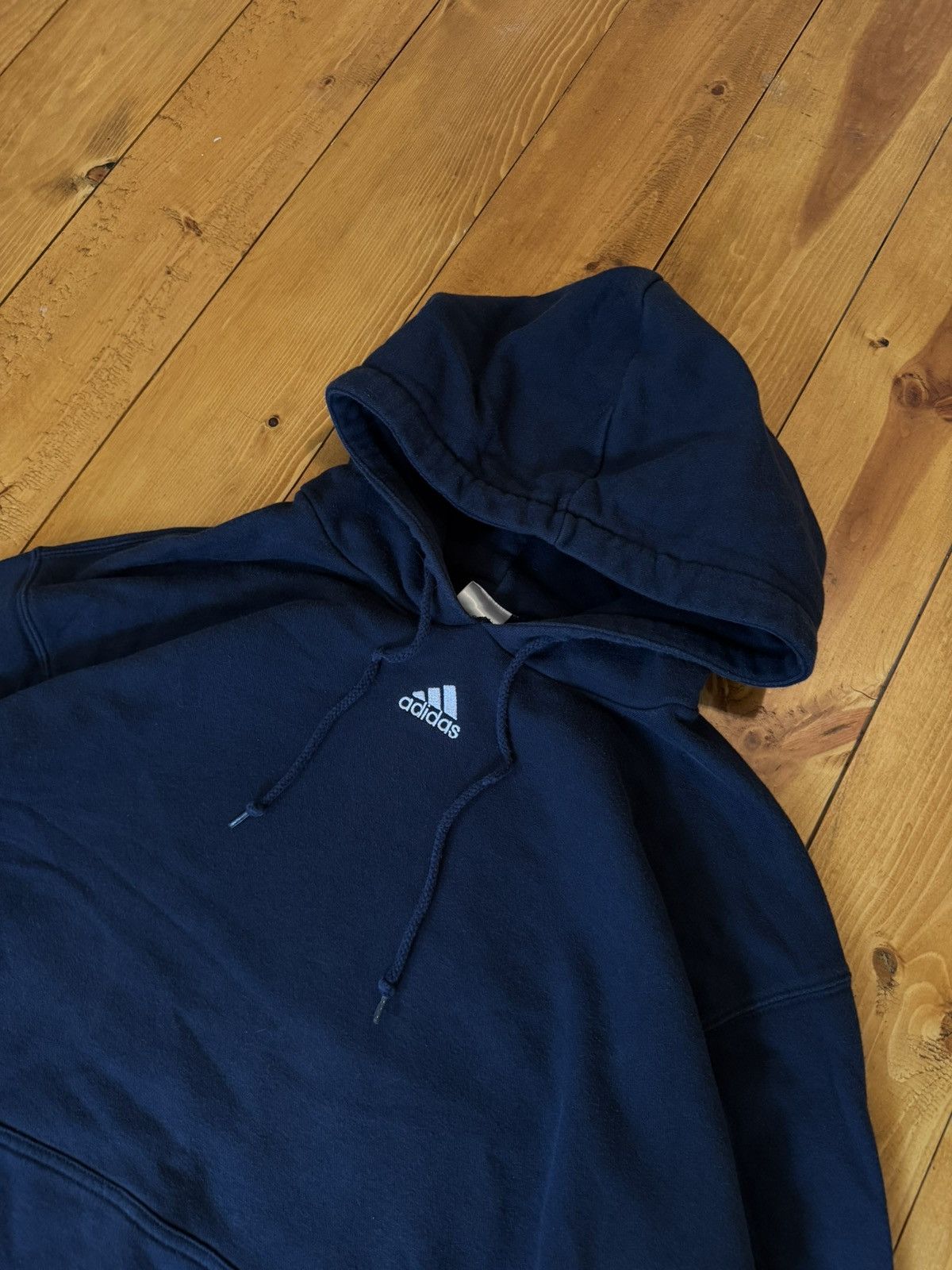 Adidas Y2k adidas center logo hoodie. Tagged XL Size US L / EU 52-54 / 3 - 1 Thumbnail